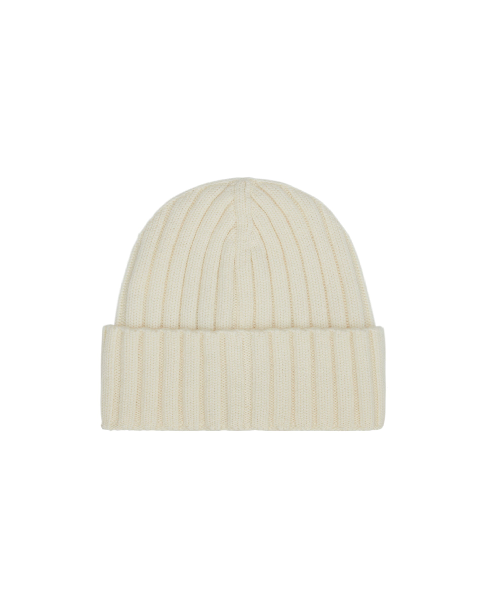 Оригінальна White Wool Beanie Moncler – детальний вид