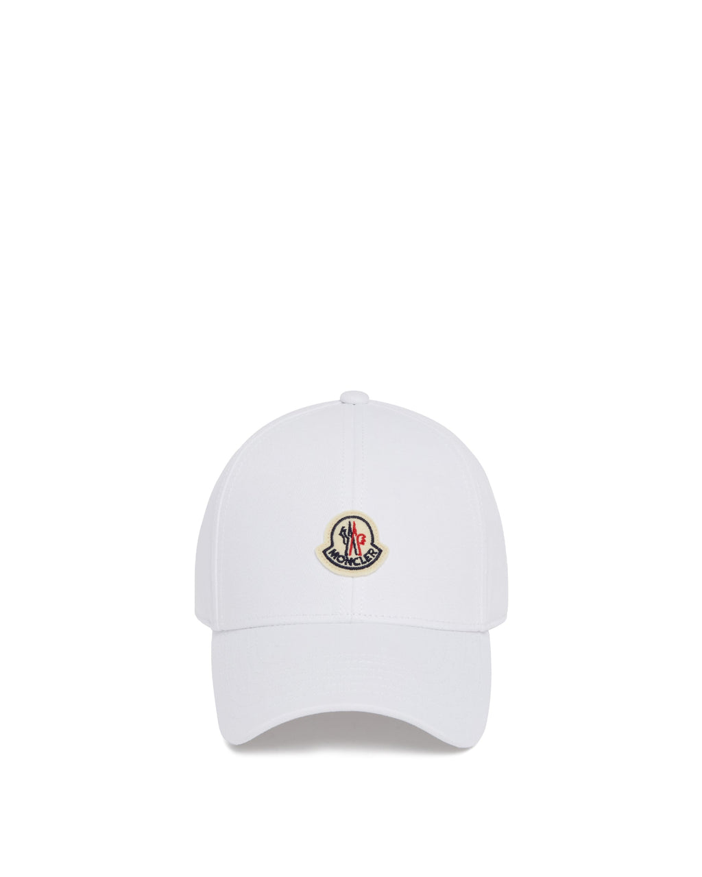 White Logo Cap Moncler – Гарантія оригінальності – боковий вид