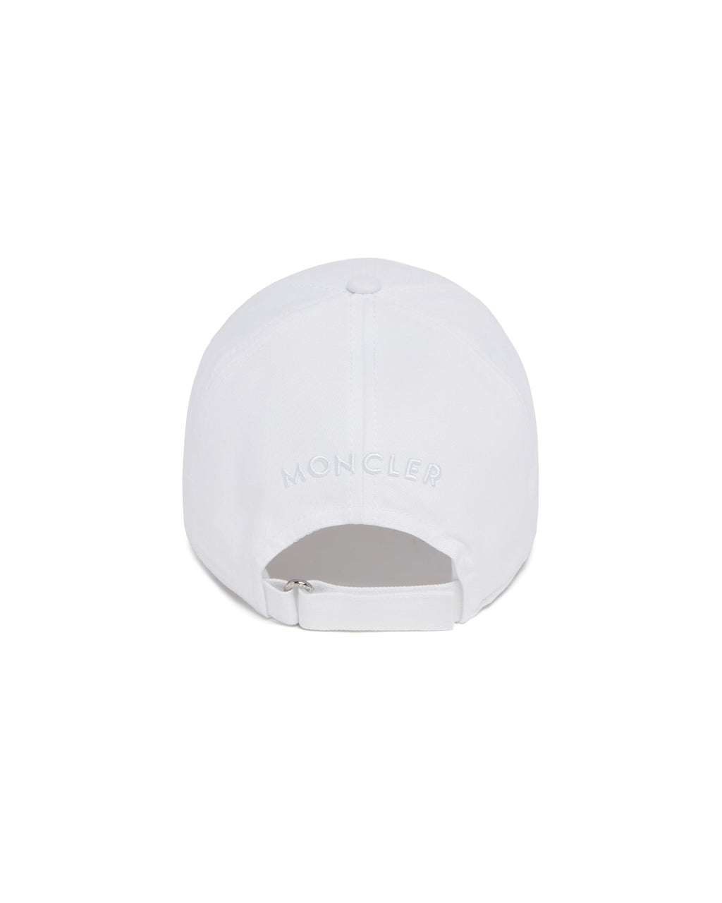 White Logo Cap Moncler – Гарантія оригінальності – детальний вид