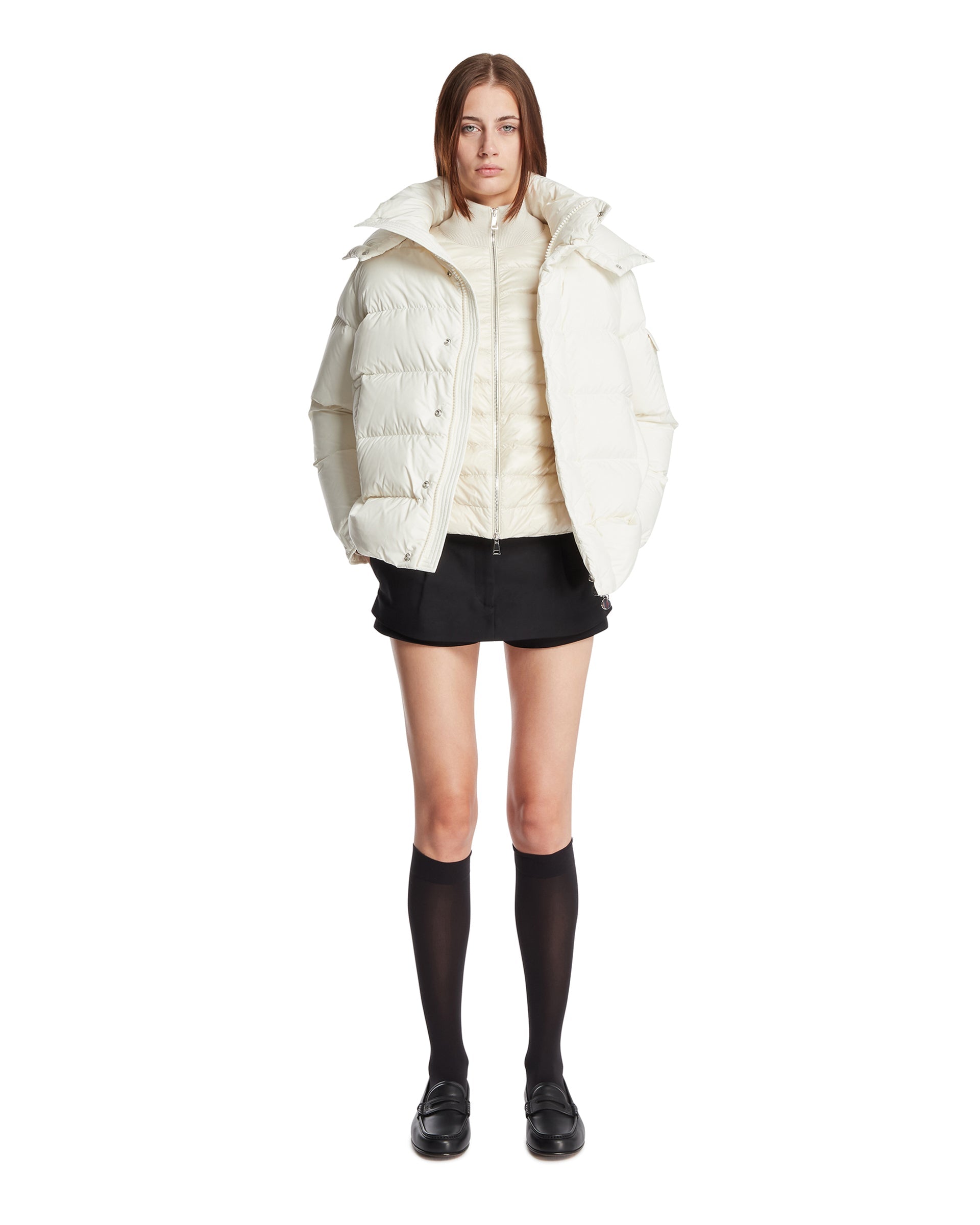 Оригінальна Beige Padded Cardigan Moncler – детальний вид