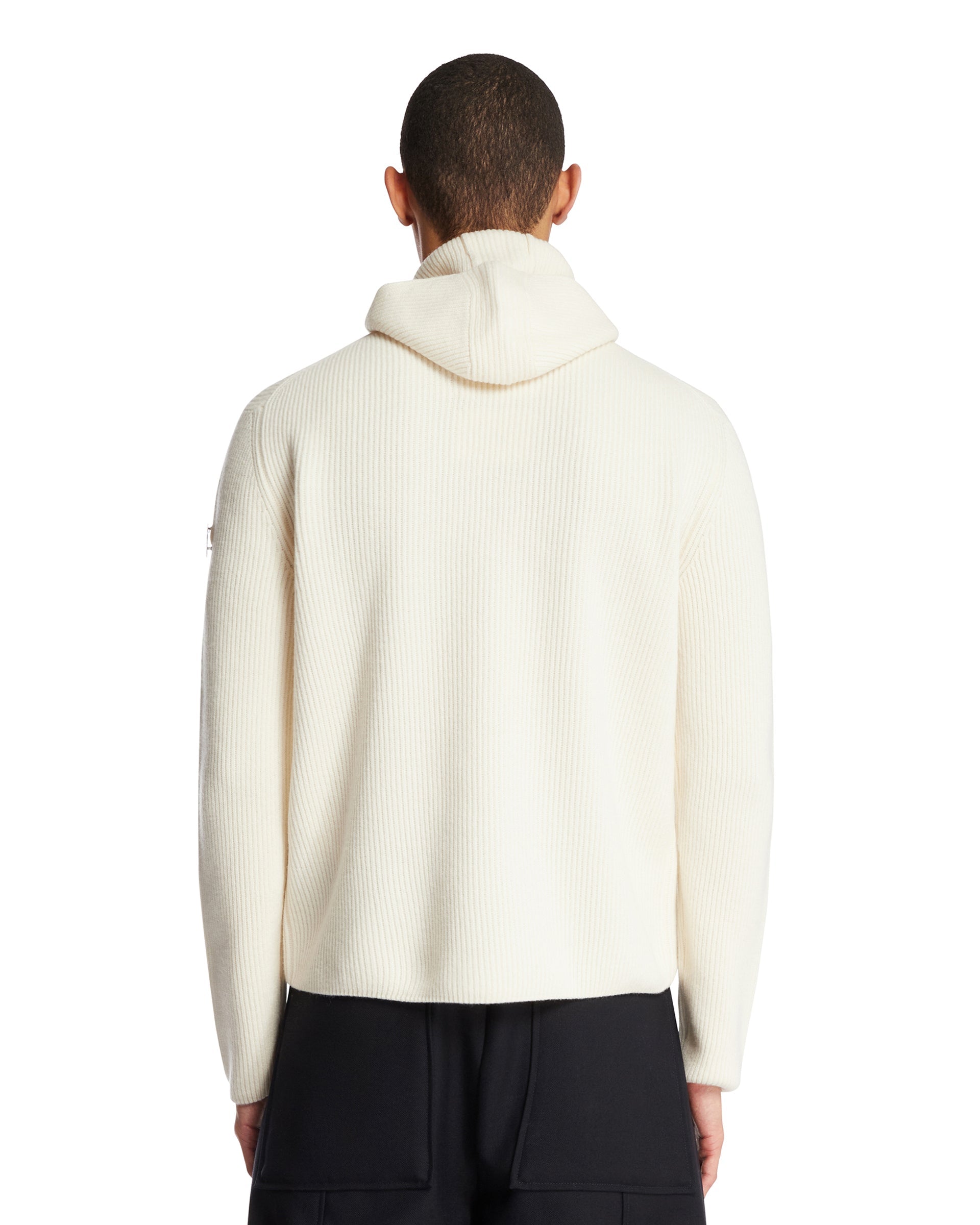 X Jil Sander White Wool Sweater Moncler – Гарантія оригінальності – збільшений вид