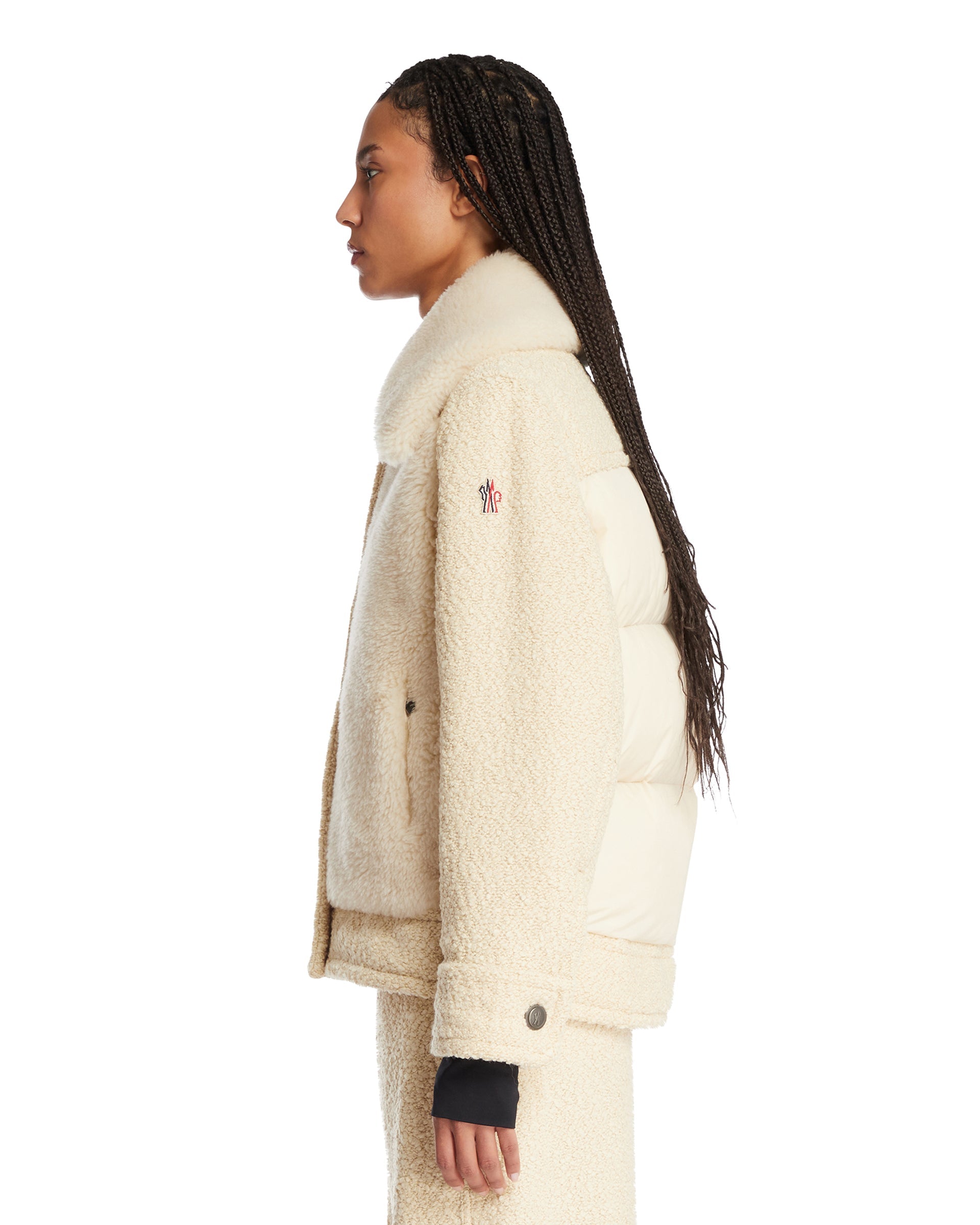 Оригінальна Ivory Wool Down Jacket Moncler – збільшений вид