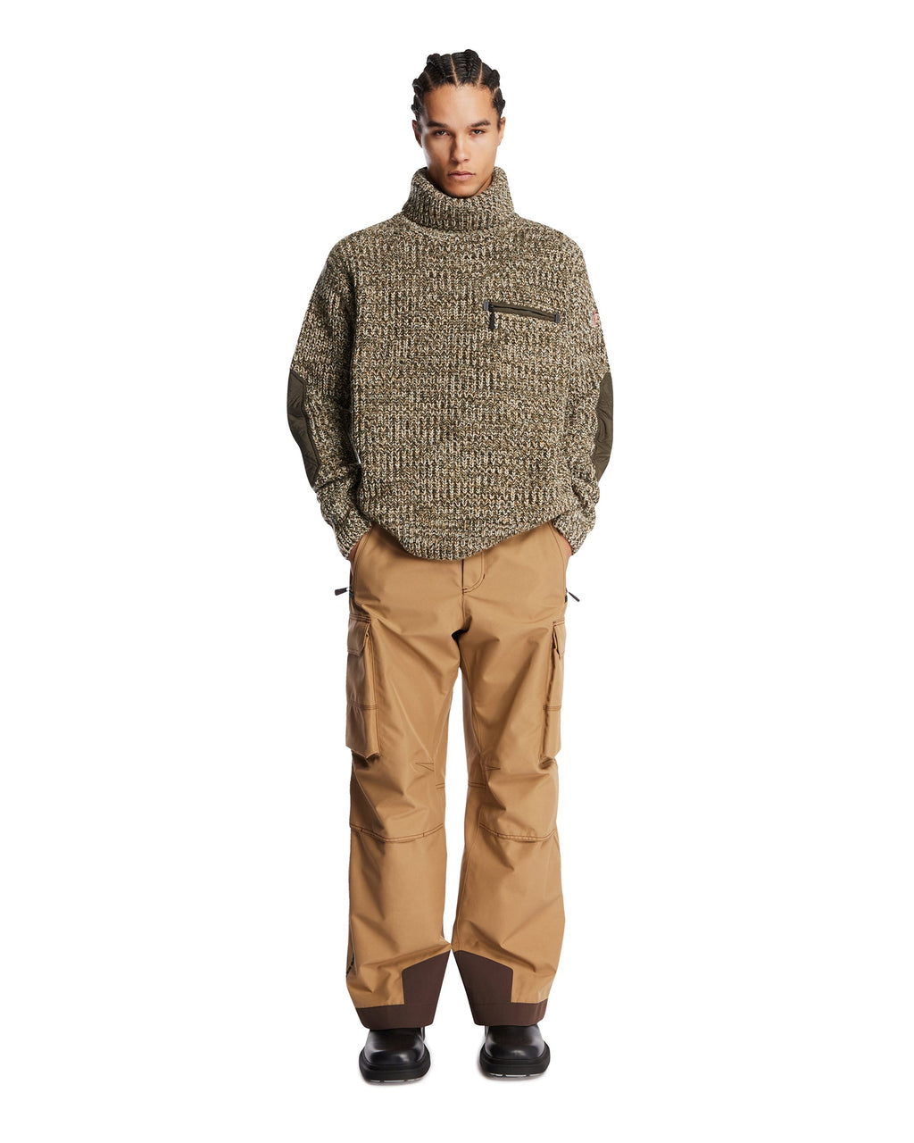 Beige Grenoble Utility Ski Pants Moncler оригінал – Купити в Україні – детальний вид