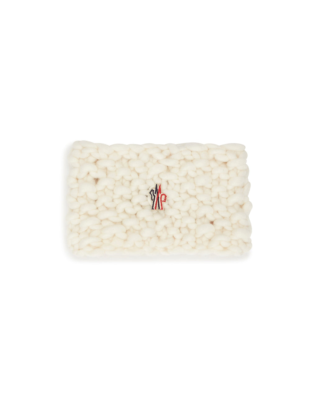White Floral Headband Moncler – Гарантія оригінальності – детальний вид
