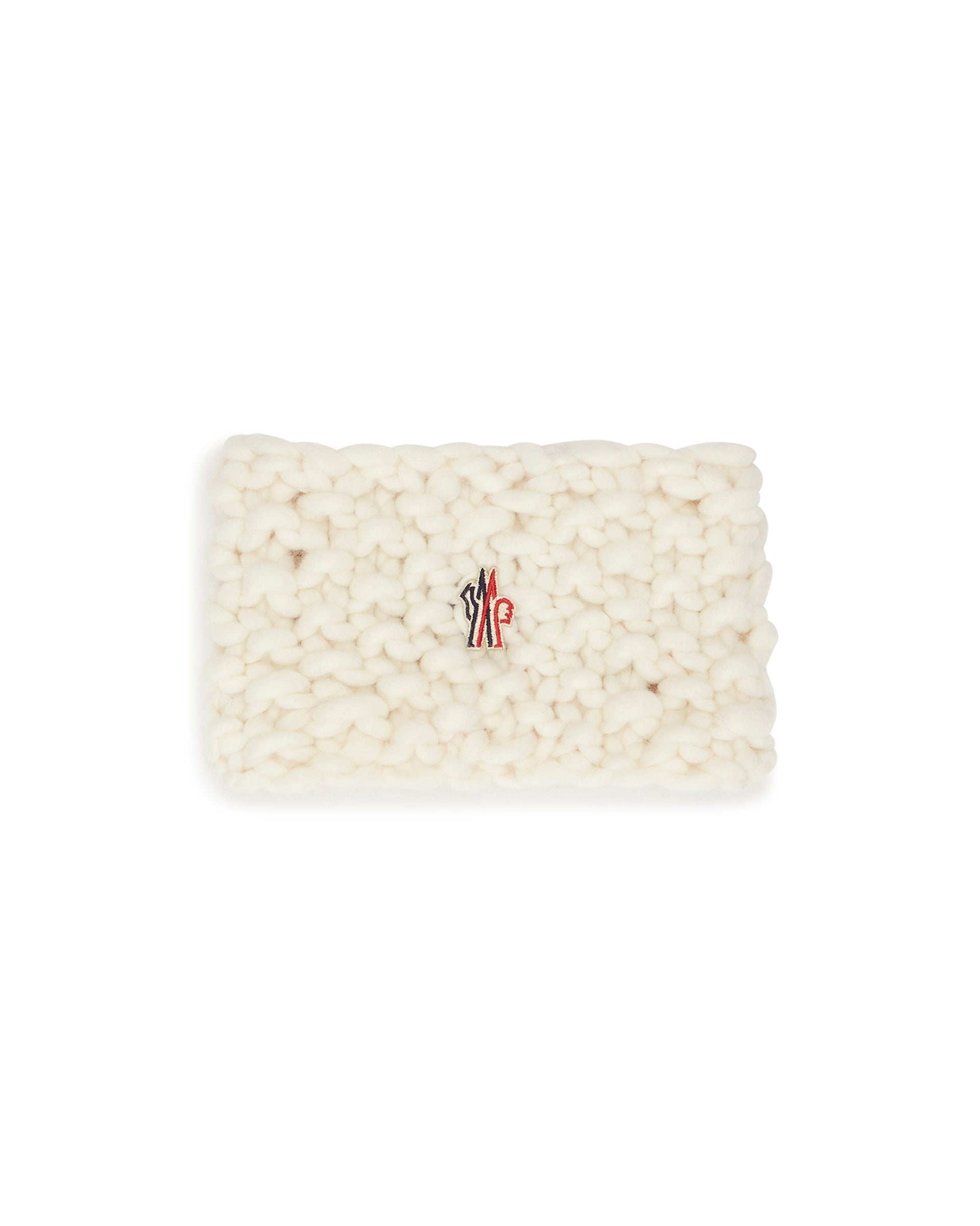 White Floral Headband Moncler – Гарантія оригінальності – детальний вид