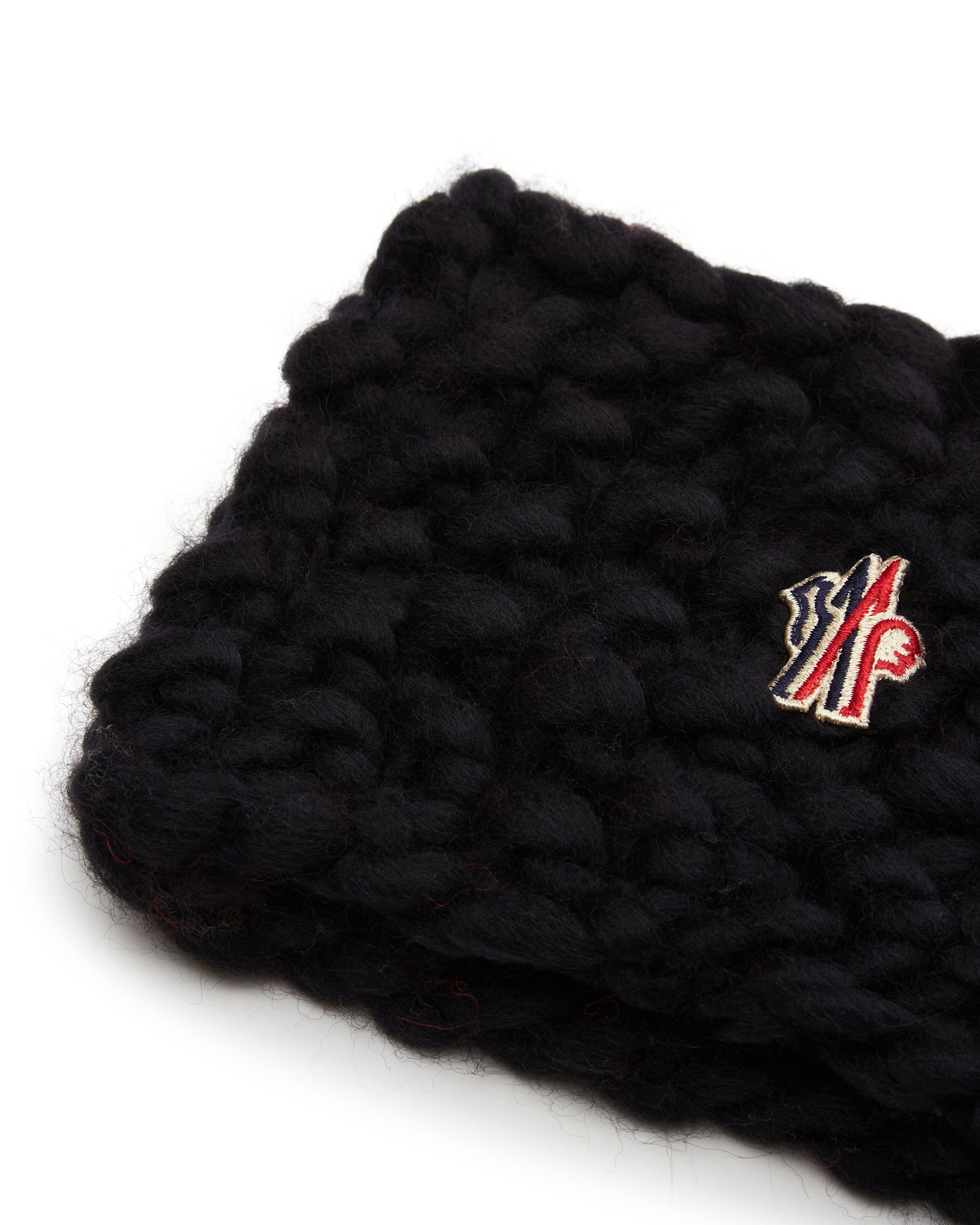 Оригінальна Black Floral Headband Moncler – збільшений вид - MONCLER