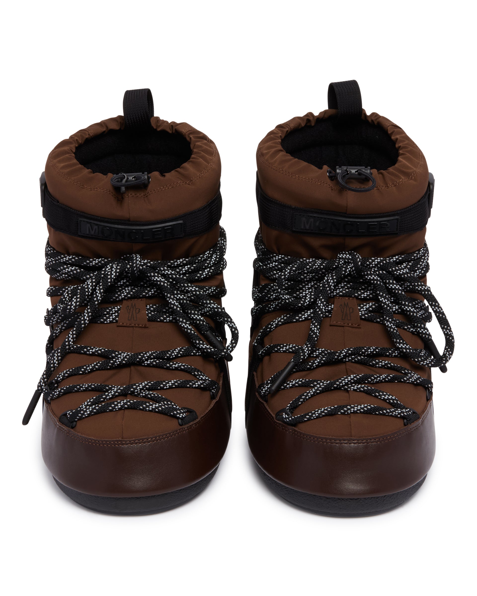 Оригінальна Moon Boot X Moncler Grenoble Brown Icon Low Snow Boots Moncler – збільшений вид