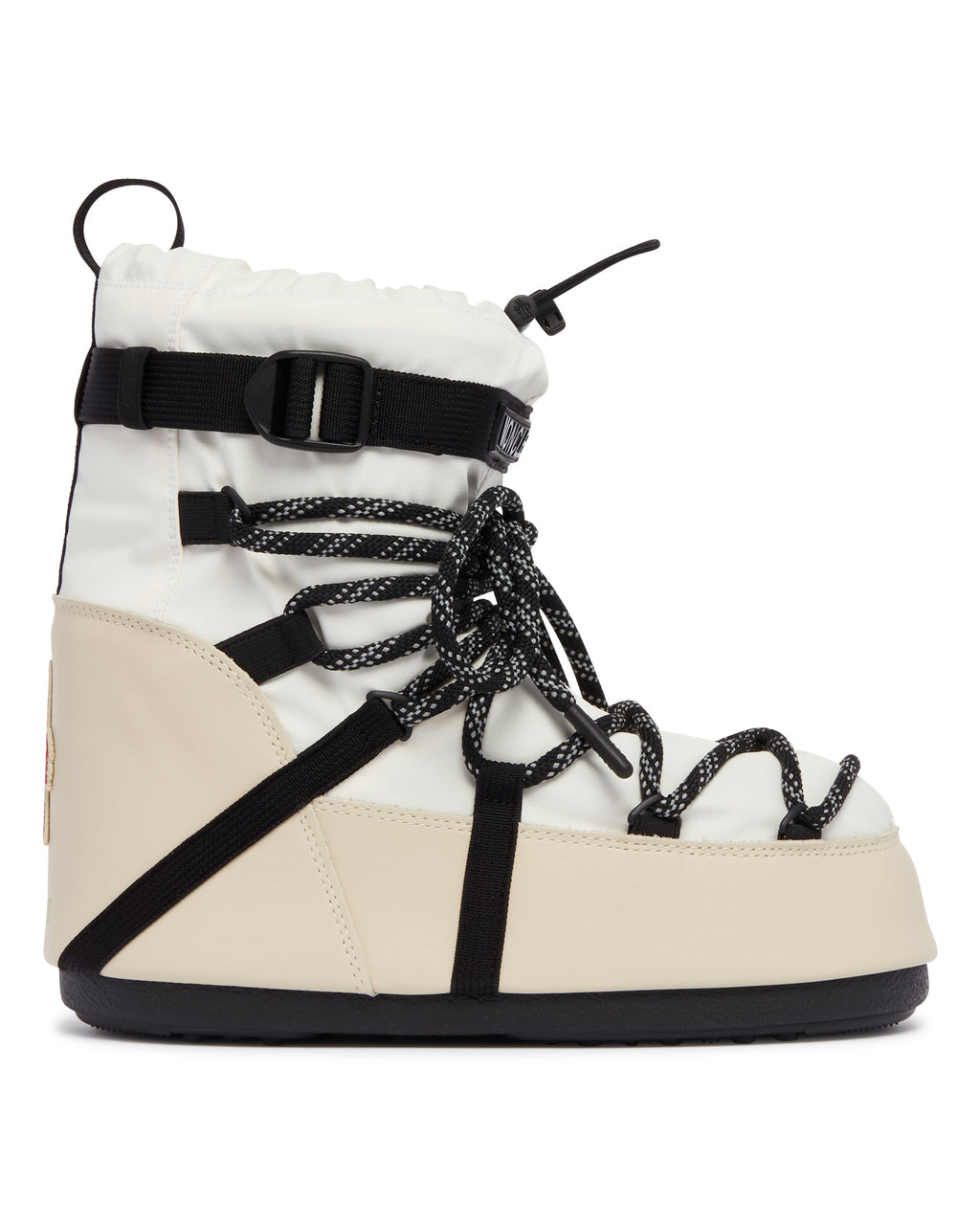 Оригінальна Moon Boot X Moncler Grenoble White Icon Low Snow Boots Moncler – вид ззаду
