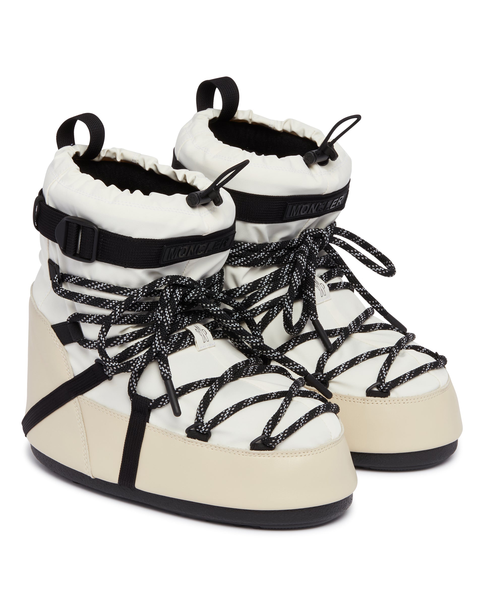 Оригінальна Moon Boot X Moncler Grenoble White Icon Low Snow Boots Moncler – детальний вид
