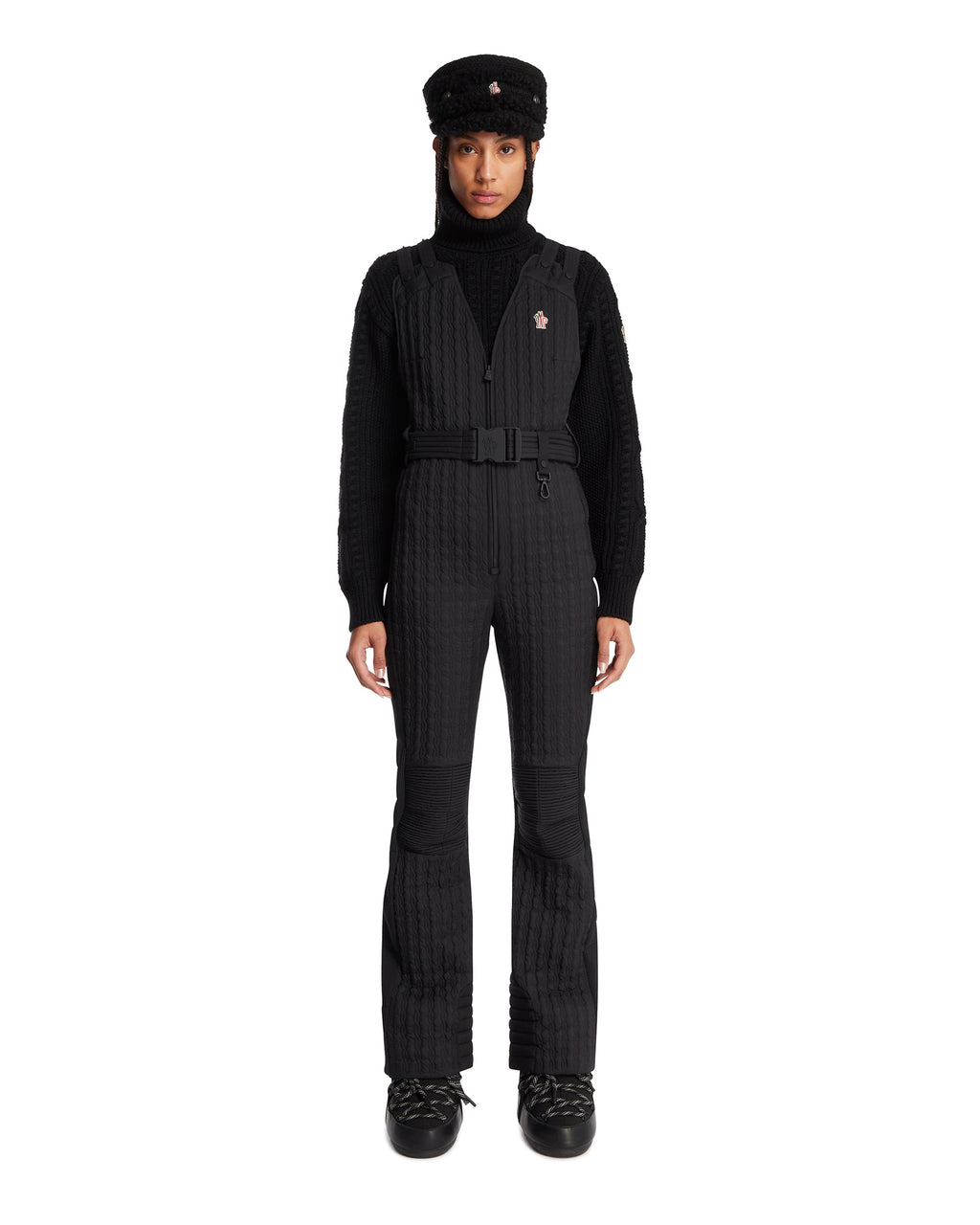 Оригінальна Black Wool Turtleneck Sweater Moncler – детальний вид