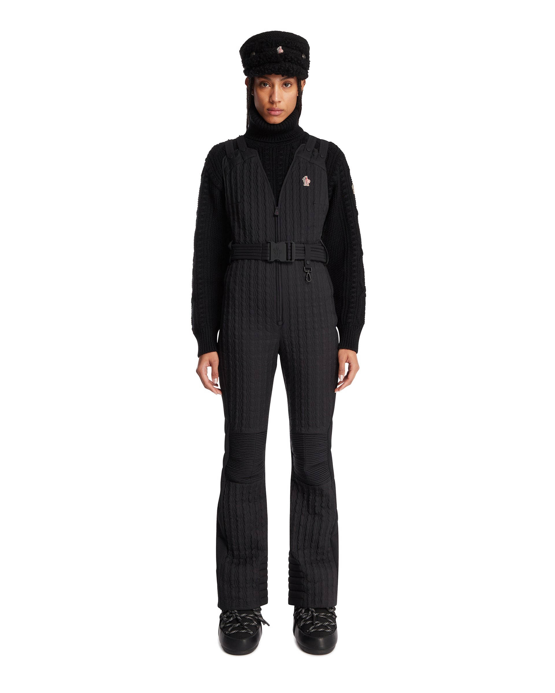 Оригінальна Black Wool Turtleneck Sweater Moncler – детальний вид