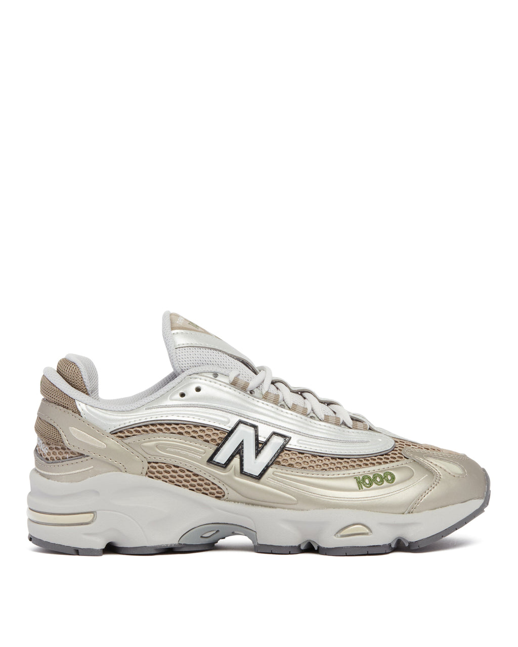 Light Silver 1000 Metallic Sneakers New balance – Гарантія оригінальності – боковий вид