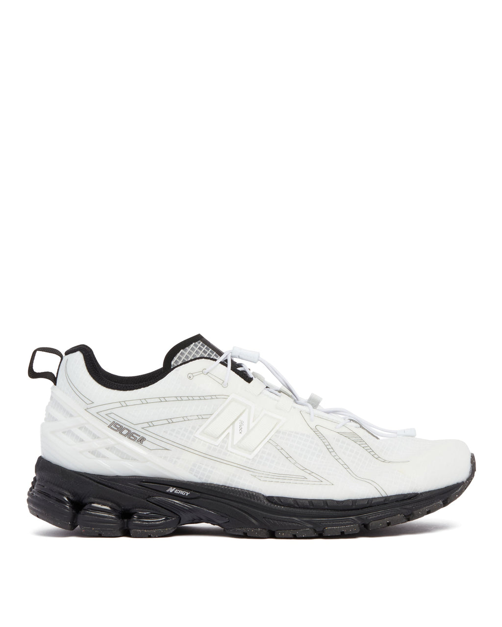White 1906r Sneakers New balance оригінал – Купити в Україні – боковий вид