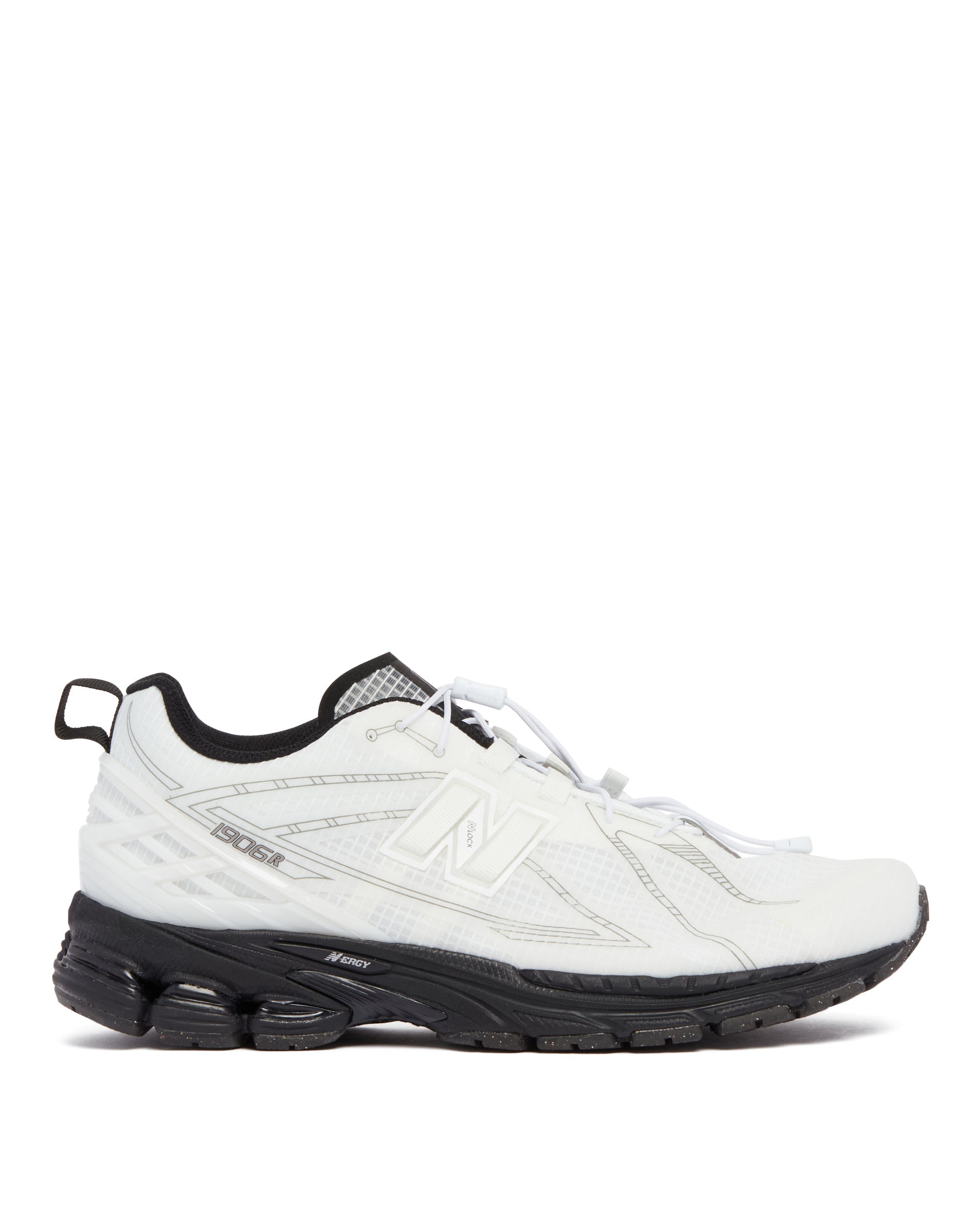 White 1906r Sneakers New balance оригінал – Купити в Україні – боковий вид