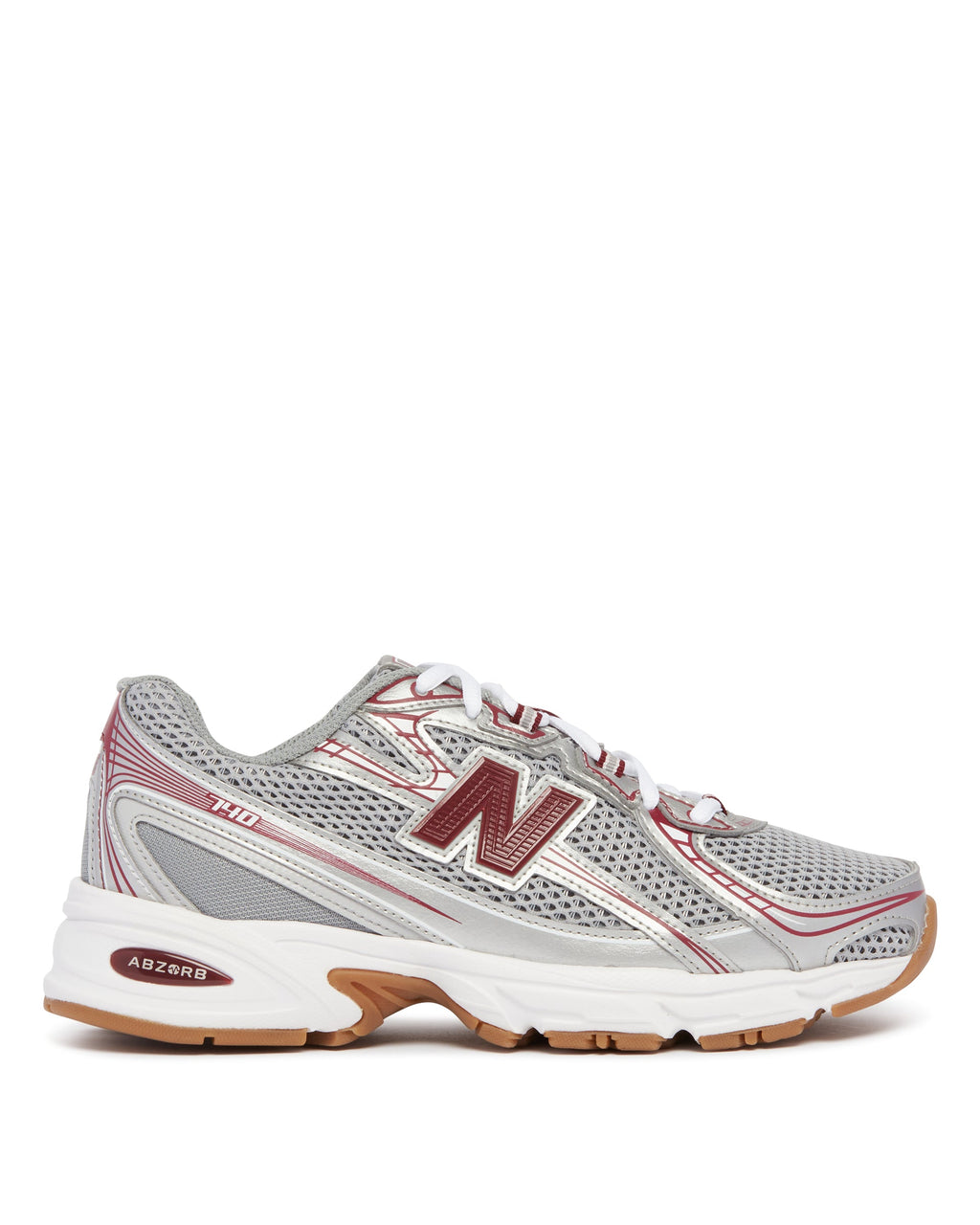 White And Silver 740 Sneakers New balance – Гарантія оригінальності – боковий вид