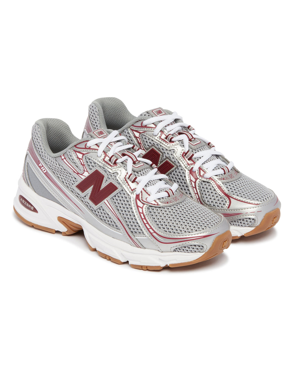 White And Silver 740 Sneakers New balance – Гарантія оригінальності – збільшений вид