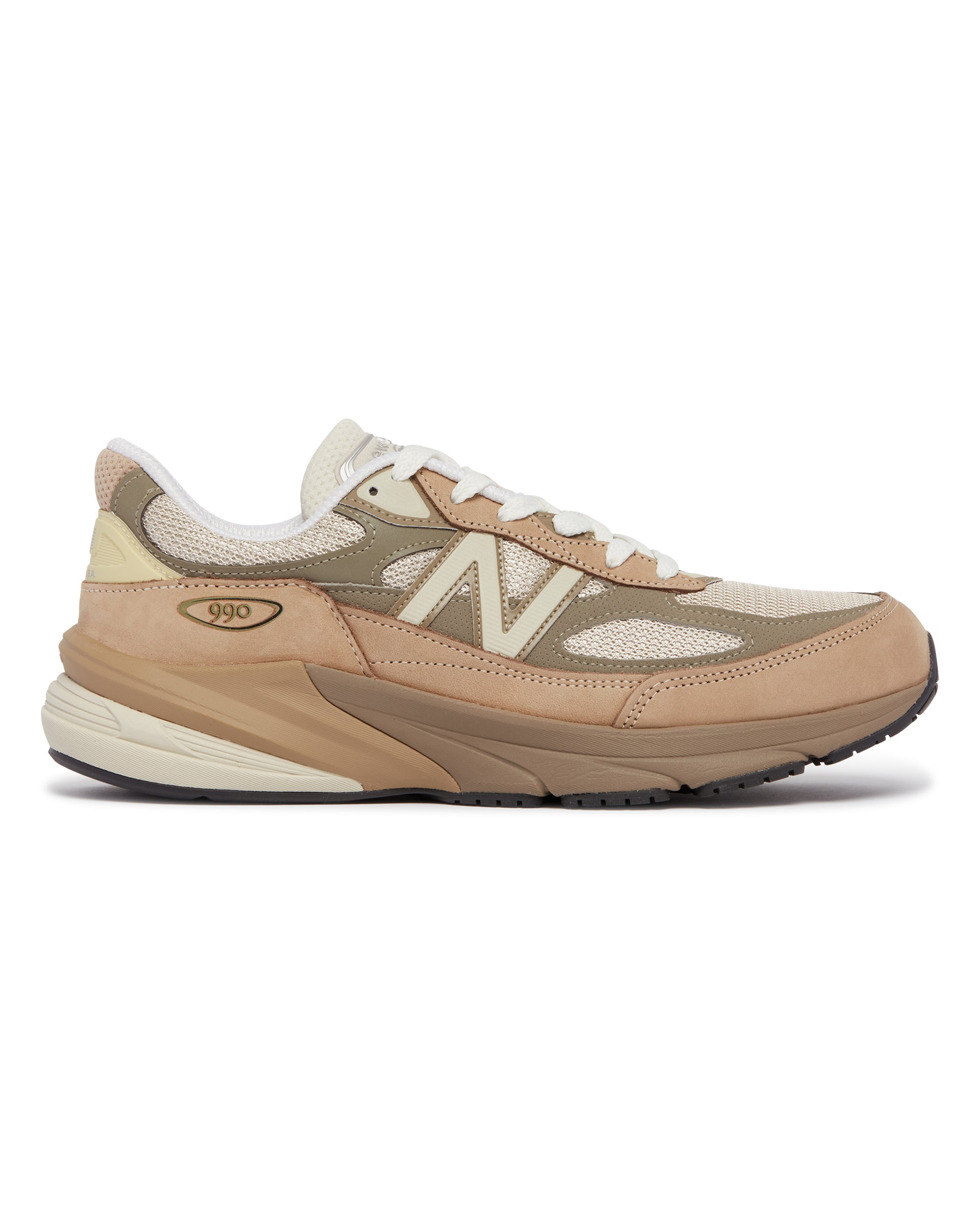 Beige 990v6 Made In Usa Sneakers New balance оригінал – Купити в Україні – вид ззаду
