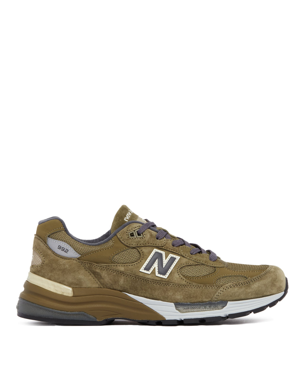 Оригінальна Green Made In Usa 992 Sneakers New balance – боковий вид