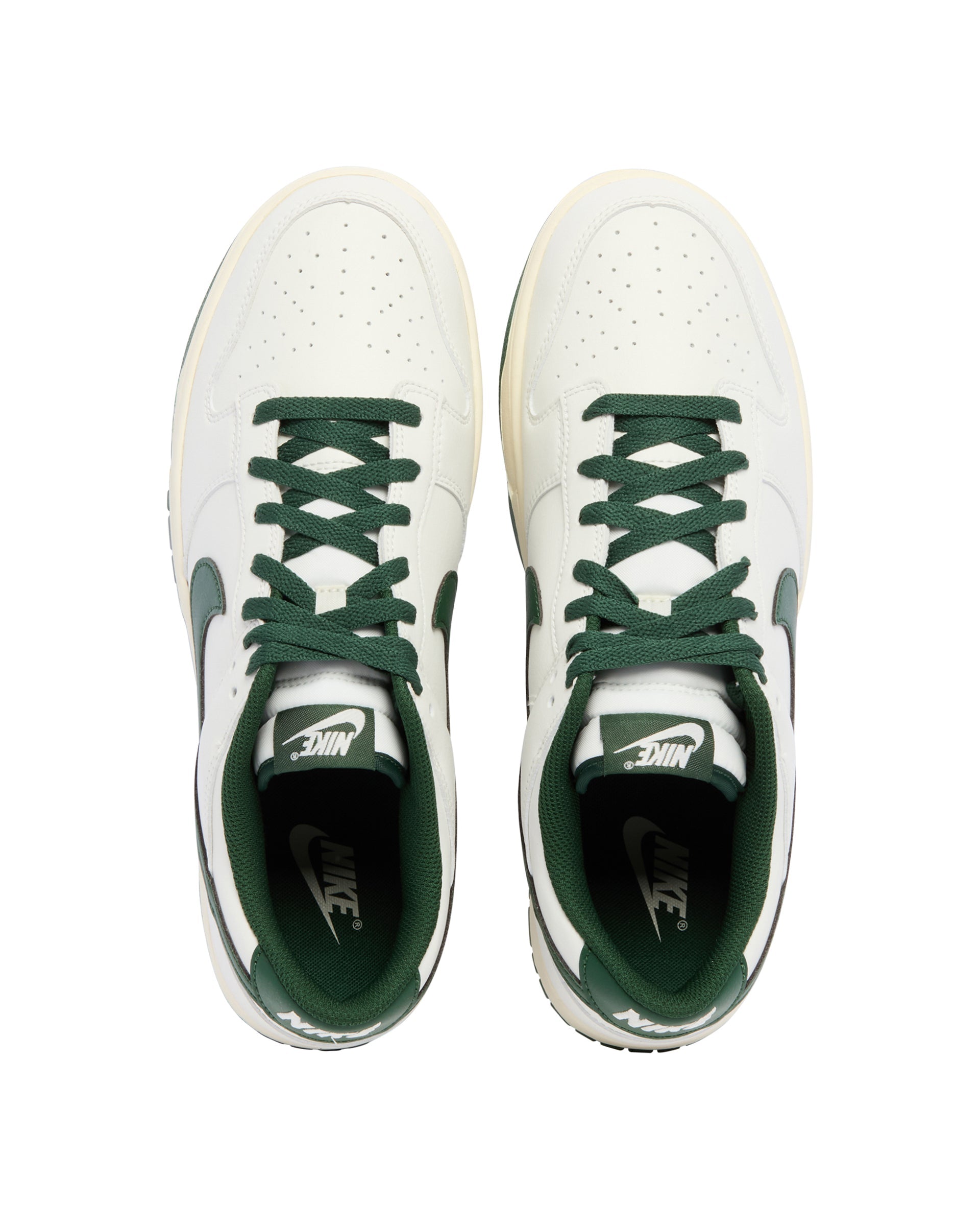 Оригінальна White Dunk Low Retro Sneakers Nike – детальний вид