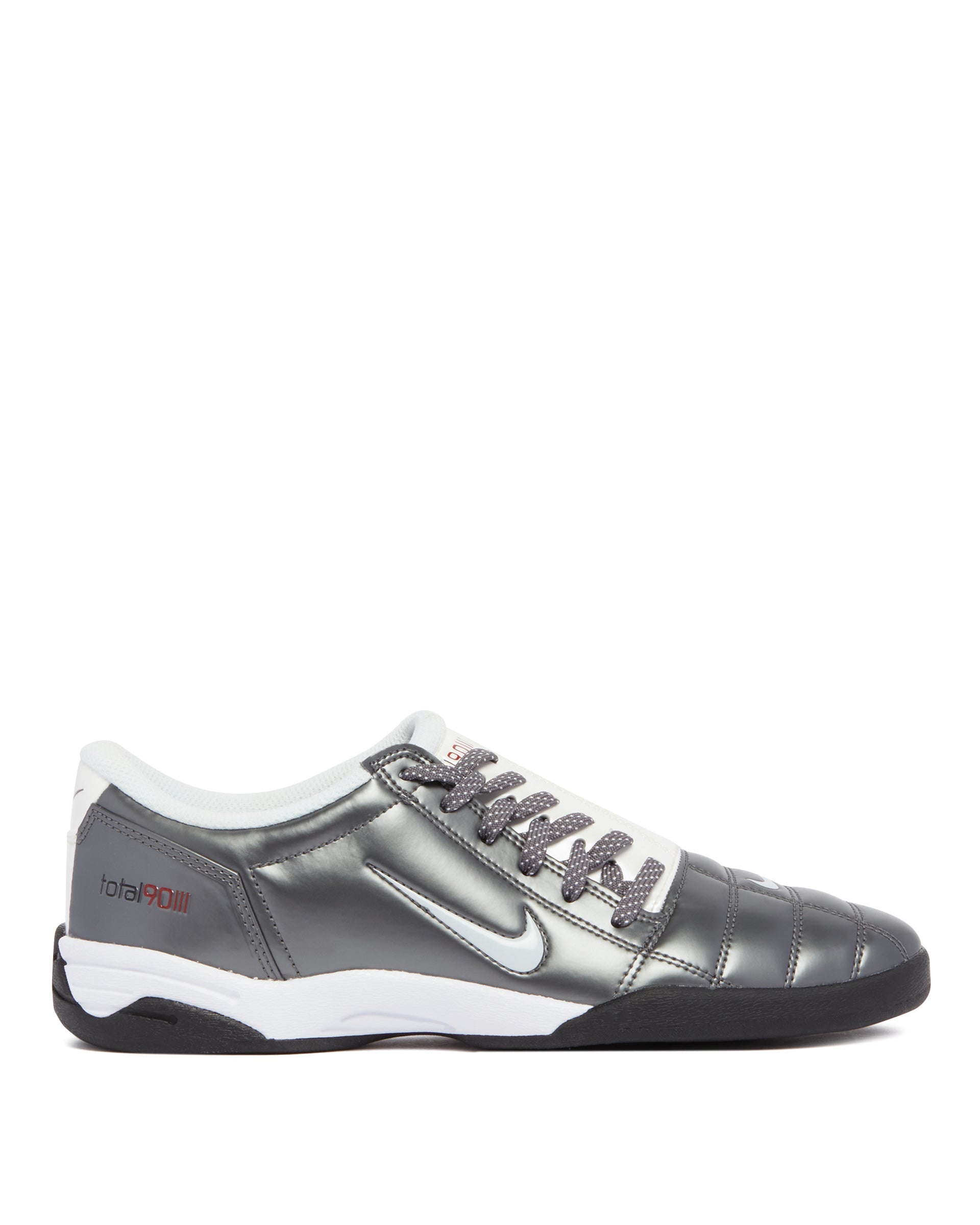 White And Silver 90 Sneakers Nike – Гарантія оригінальності – боковий вид