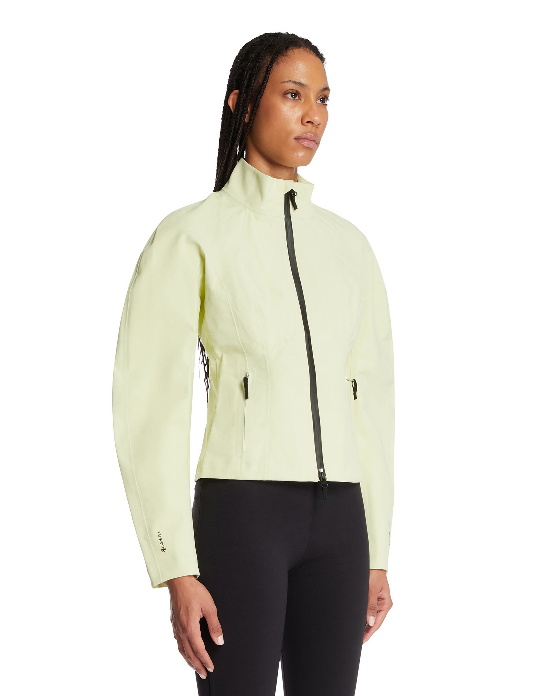 Yellow Ovalo Gore Tex Jacket Nike – Гарантія оригінальності – вид ззаду - NIKE