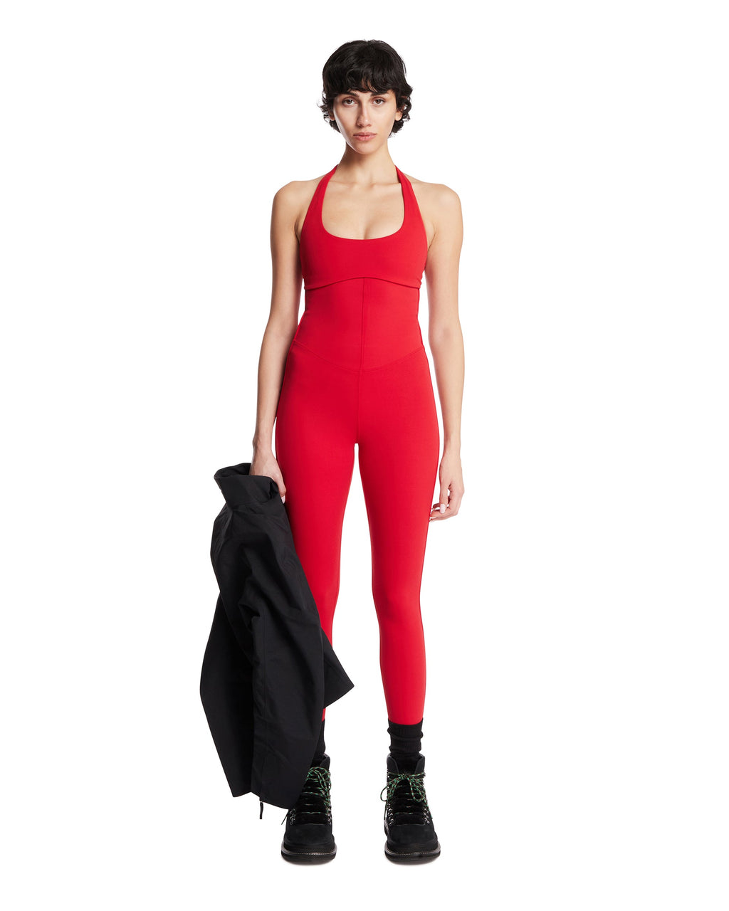Red Sport Leggings Nike – Гарантія оригінальності – детальний вид