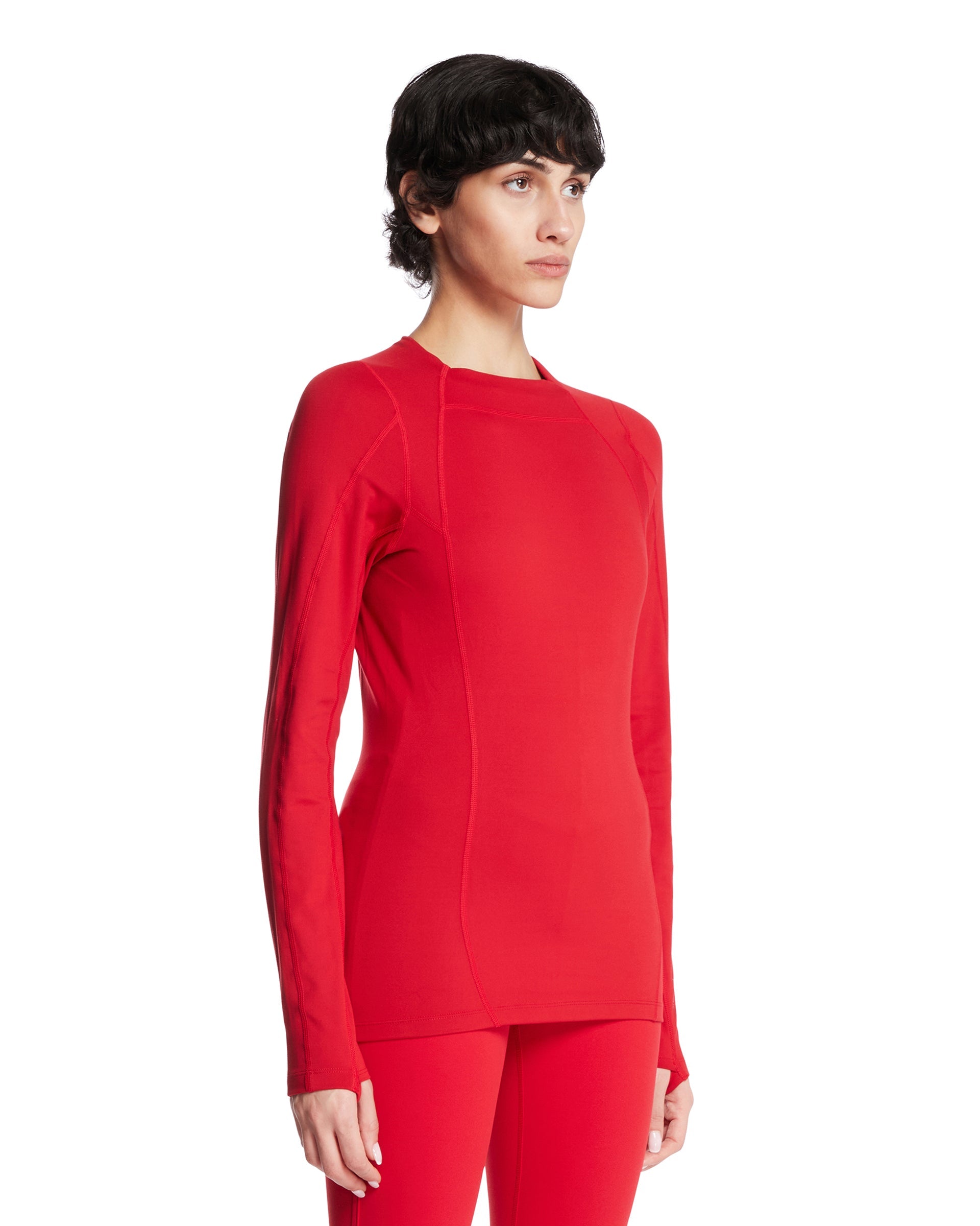 Оригінальна Red Turtleneck Top Nike – вид ззаду