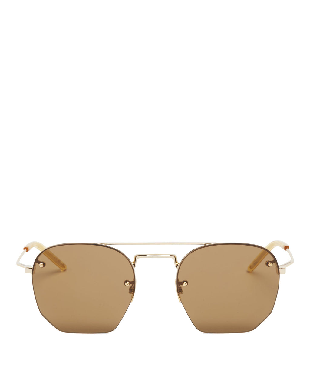 Gold Sl 422 Sunglasses Saint laurent – Гарантія оригінальності – боковий вид
