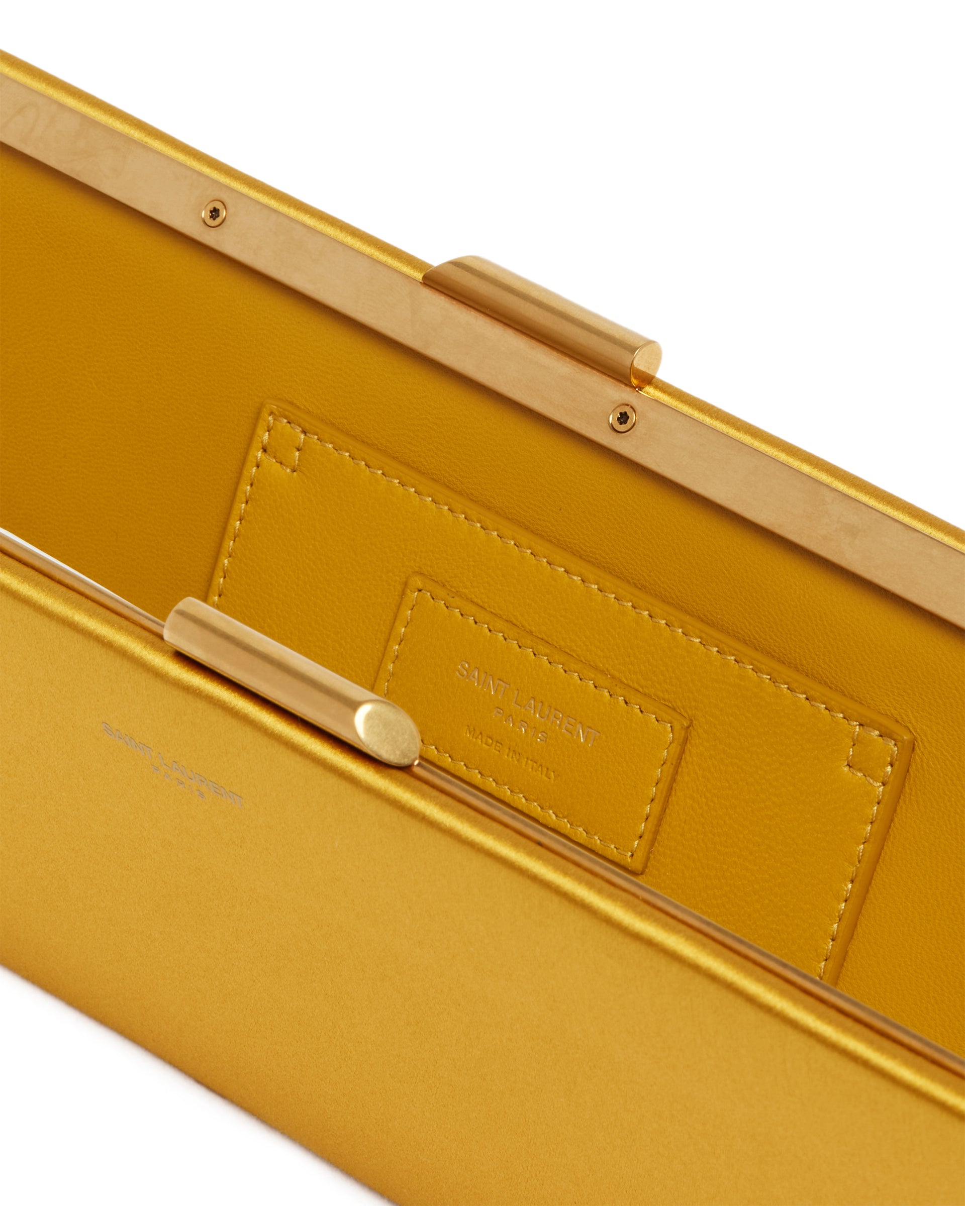 Yellow Clutch Midnight Grande Saint laurent – Гарантія оригінальності – збільшений вид