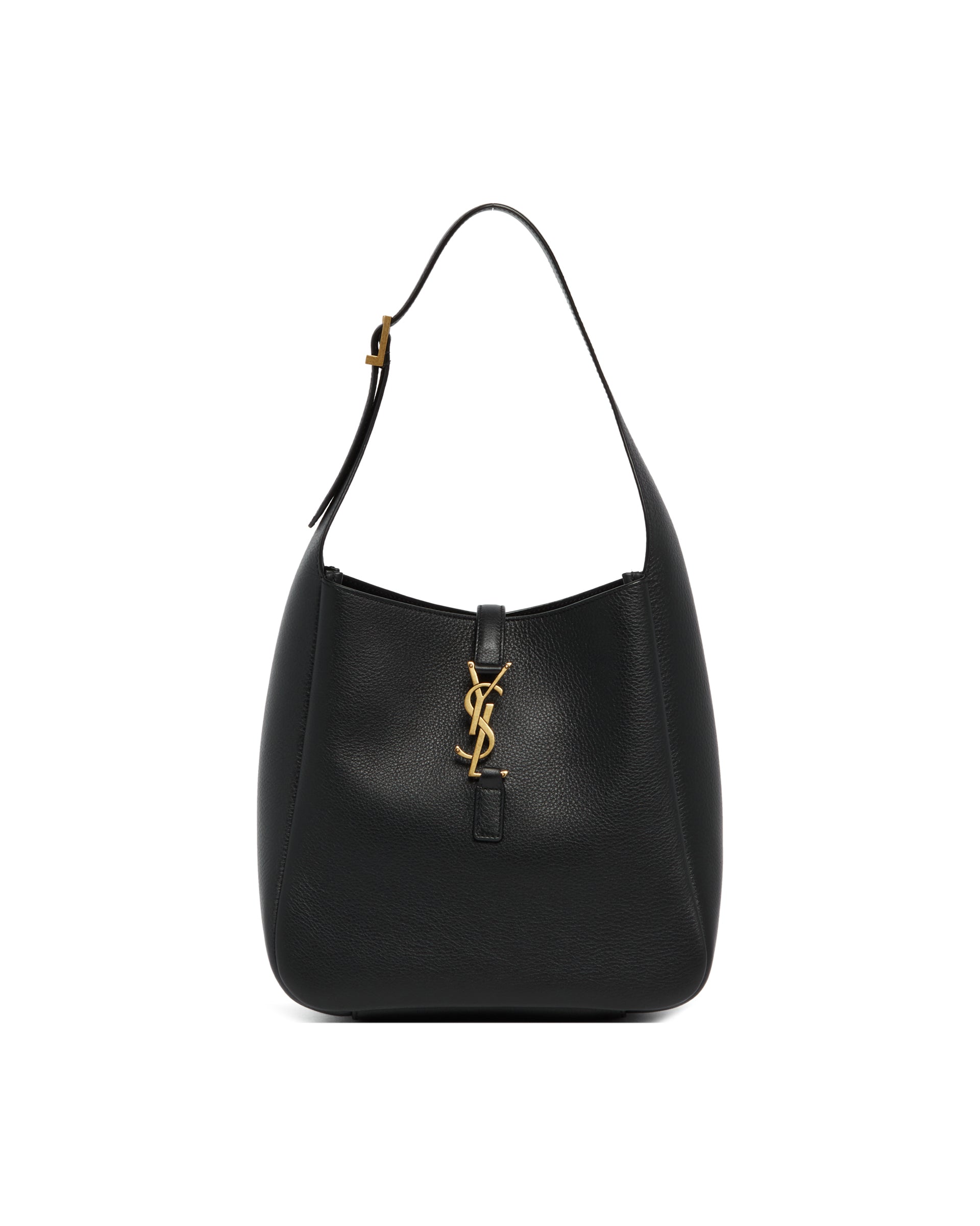 Small Black Leather Le 5 A 7 Bag Saint laurent оригінал – Купити в Україні – вид ззаду