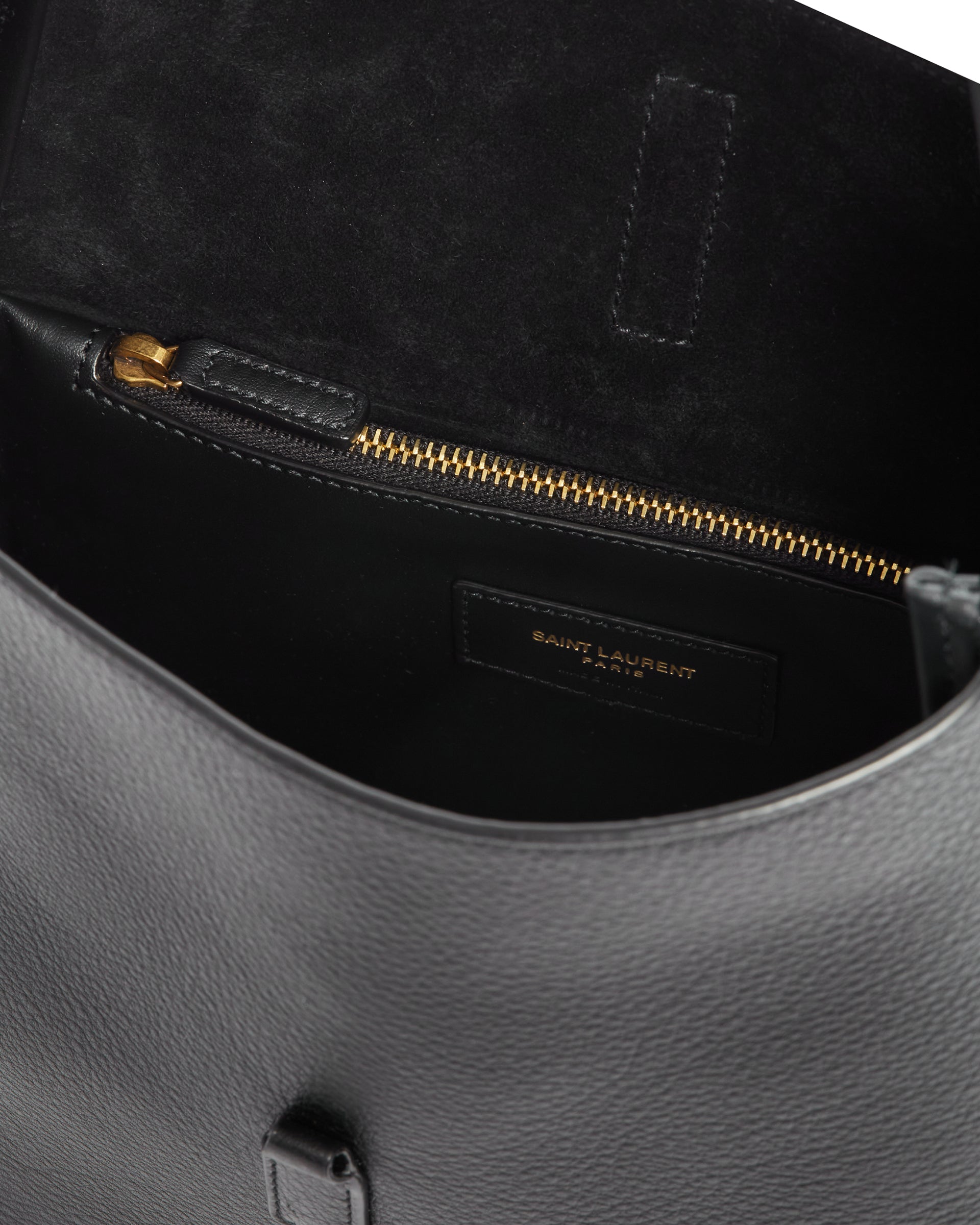 Small Black Leather Le 5 A 7 Bag Saint laurent оригінал – Купити в Україні – збільшений вид