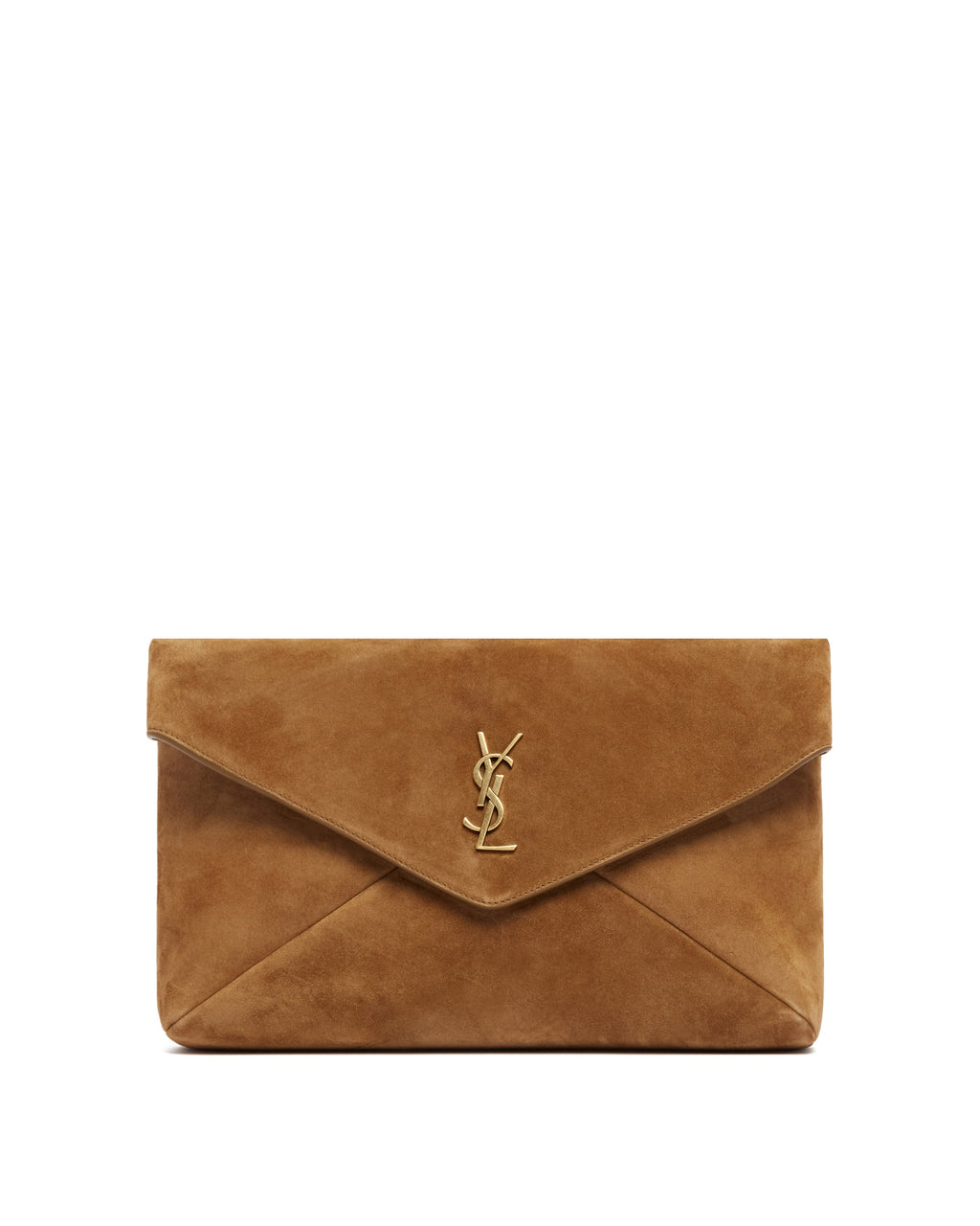 Оригінальна Brown Large Cassandre Envelope Clutch Saint laurent – боковий вид