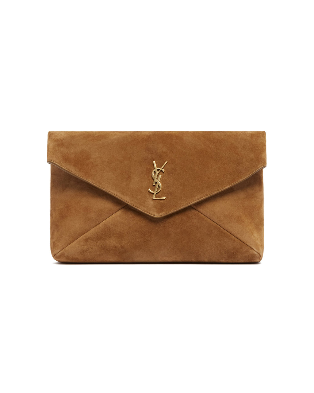 Оригінальна Brown Large Cassandre Envelope Clutch Saint laurent – вид ззаду