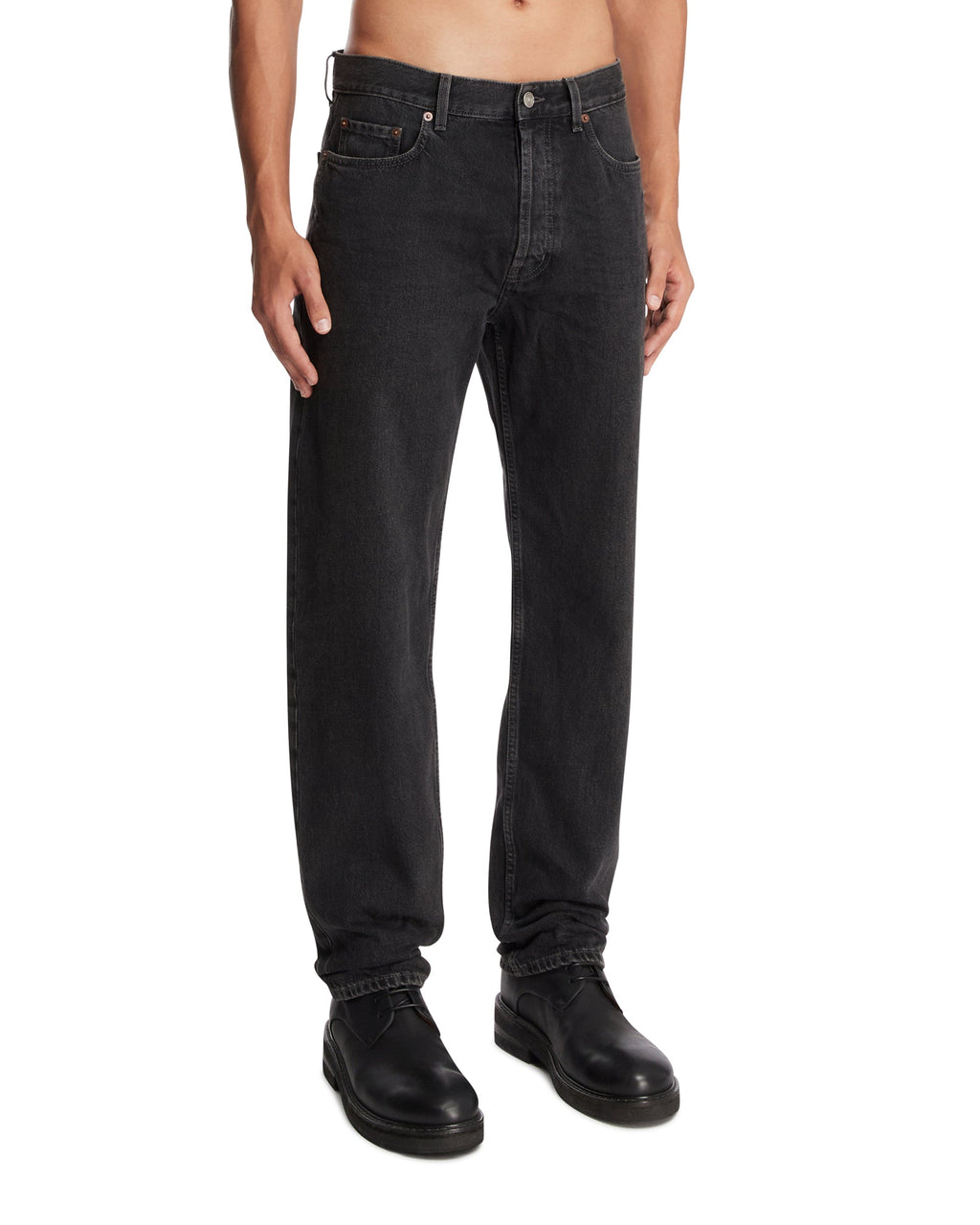 Black Mick Long Jeans Saint laurent – Гарантія оригінальності – вид ззаду