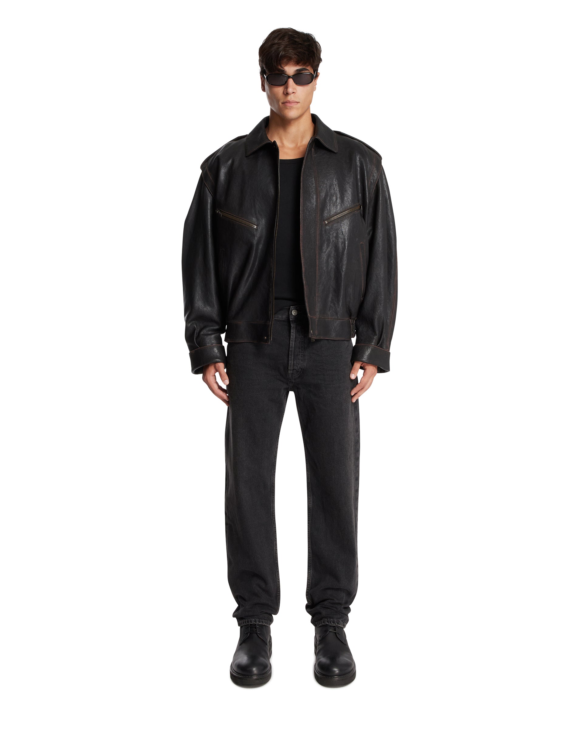 Black Mick Long Jeans Saint laurent – Гарантія оригінальності – детальний вид
