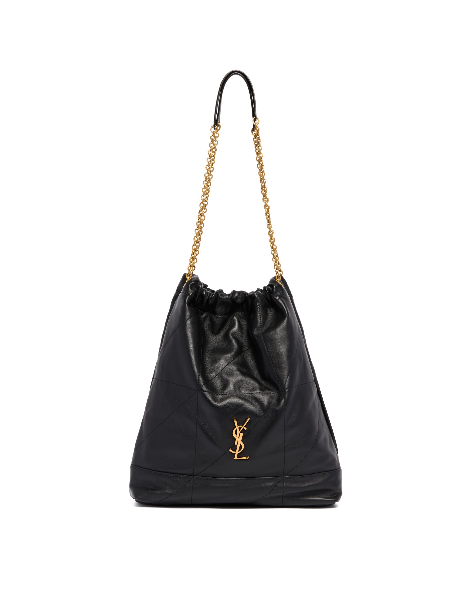 Оригінальна Black Large Pochon Jamie Bag Saint laurent – вид ззаду