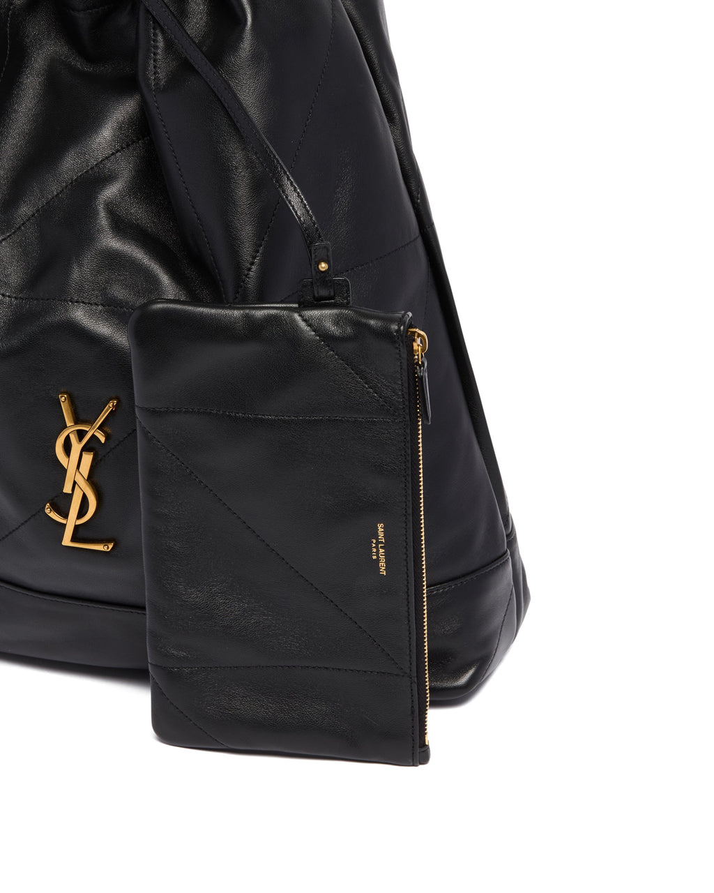 Оригінальна Black Large Pochon Jamie Bag Saint laurent – детальний вид