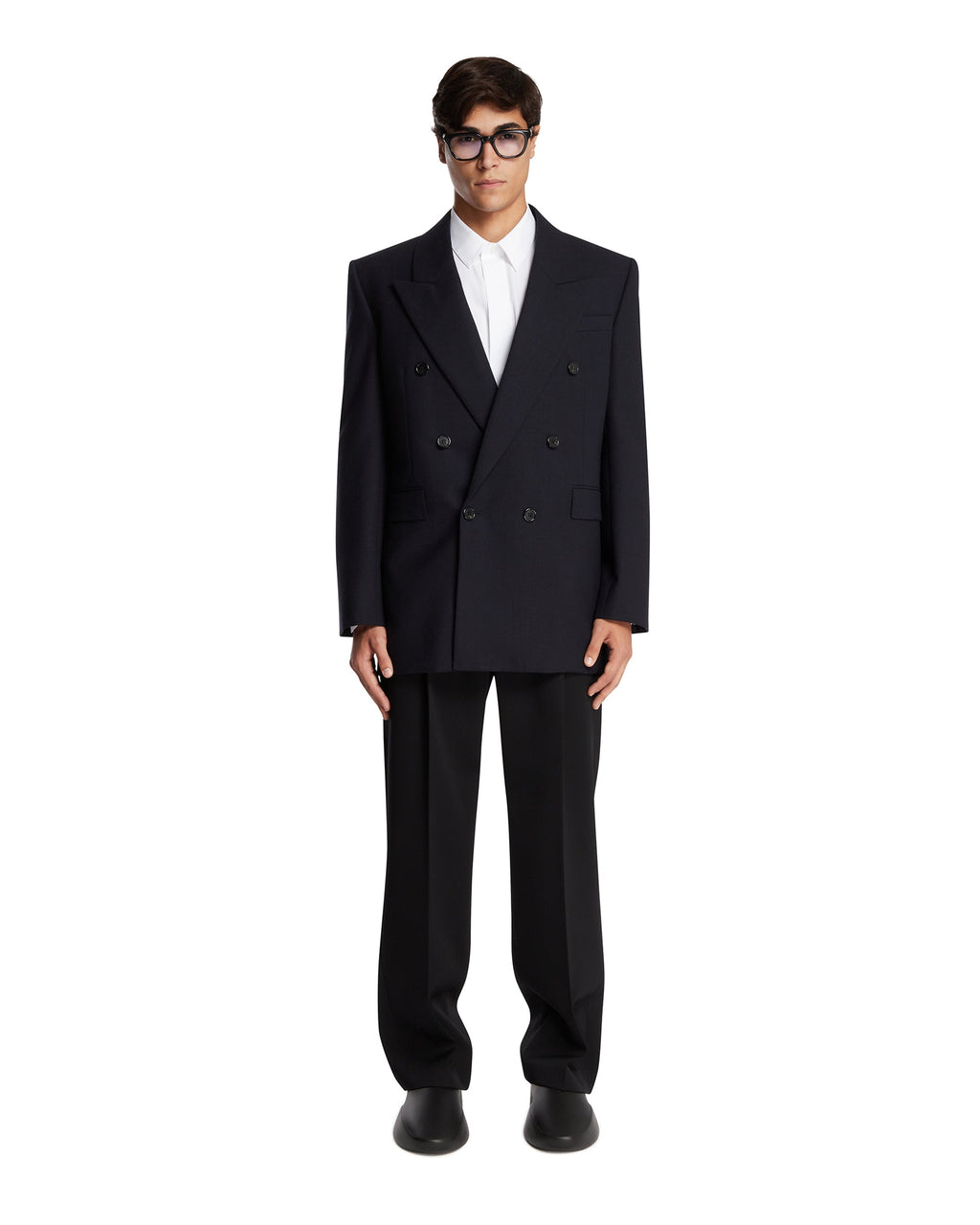 Оригінальна Blue Double-Breasted Jacket Saint laurent – детальний вид