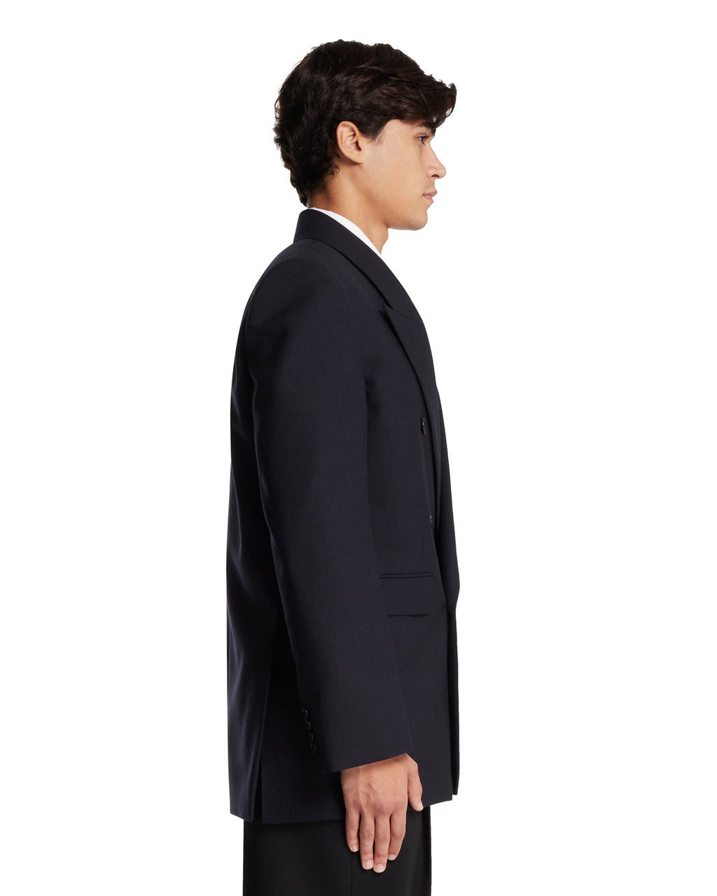 Оригінальна Blue Double-Breasted Jacket Saint laurent – збільшений вид
