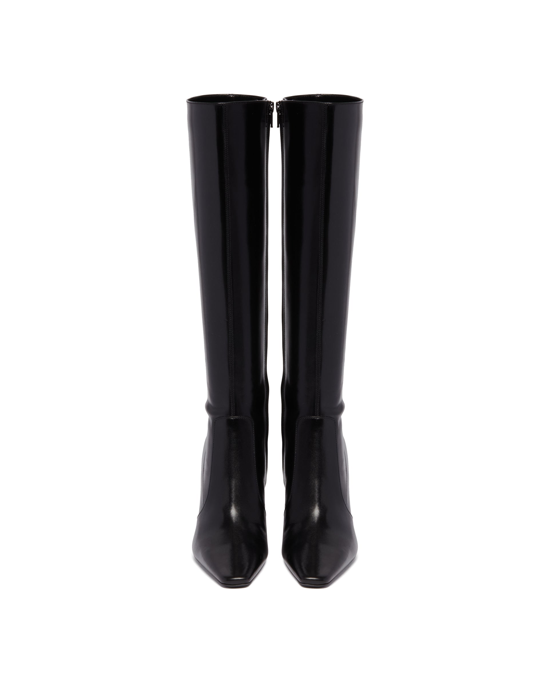Оригінальна Black Francoise Leather Boots Saint laurent – збільшений вид