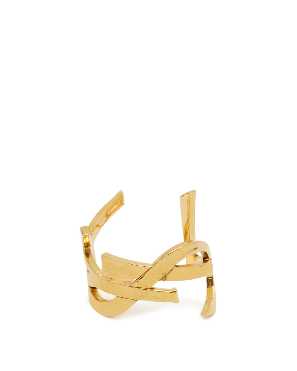Оригінальна Gold-Tone Cassandre Cuff Bracelet Saint laurent – боковий вид