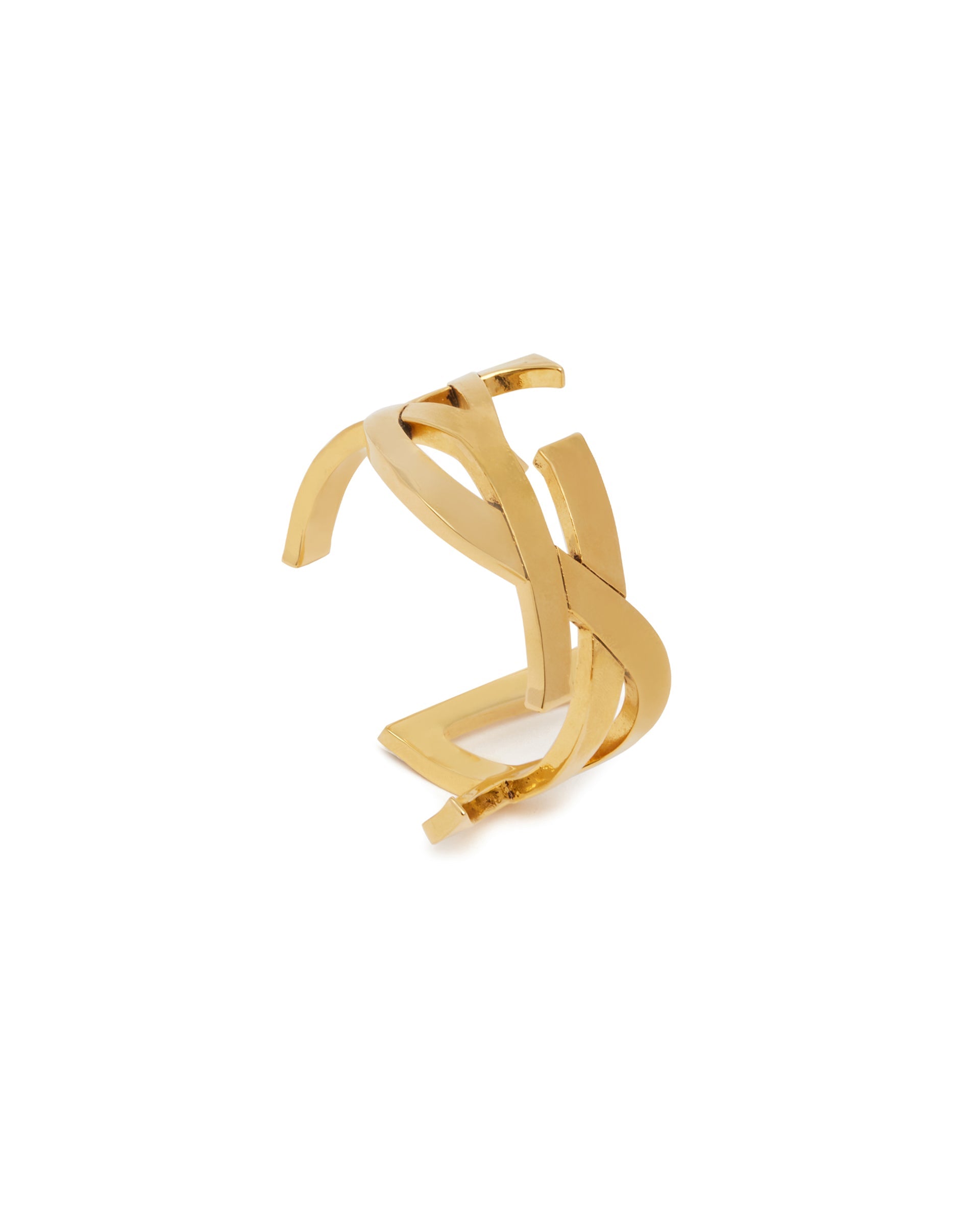 Оригінальна Gold-Tone Cassandre Cuff Bracelet Saint laurent – збільшений вид