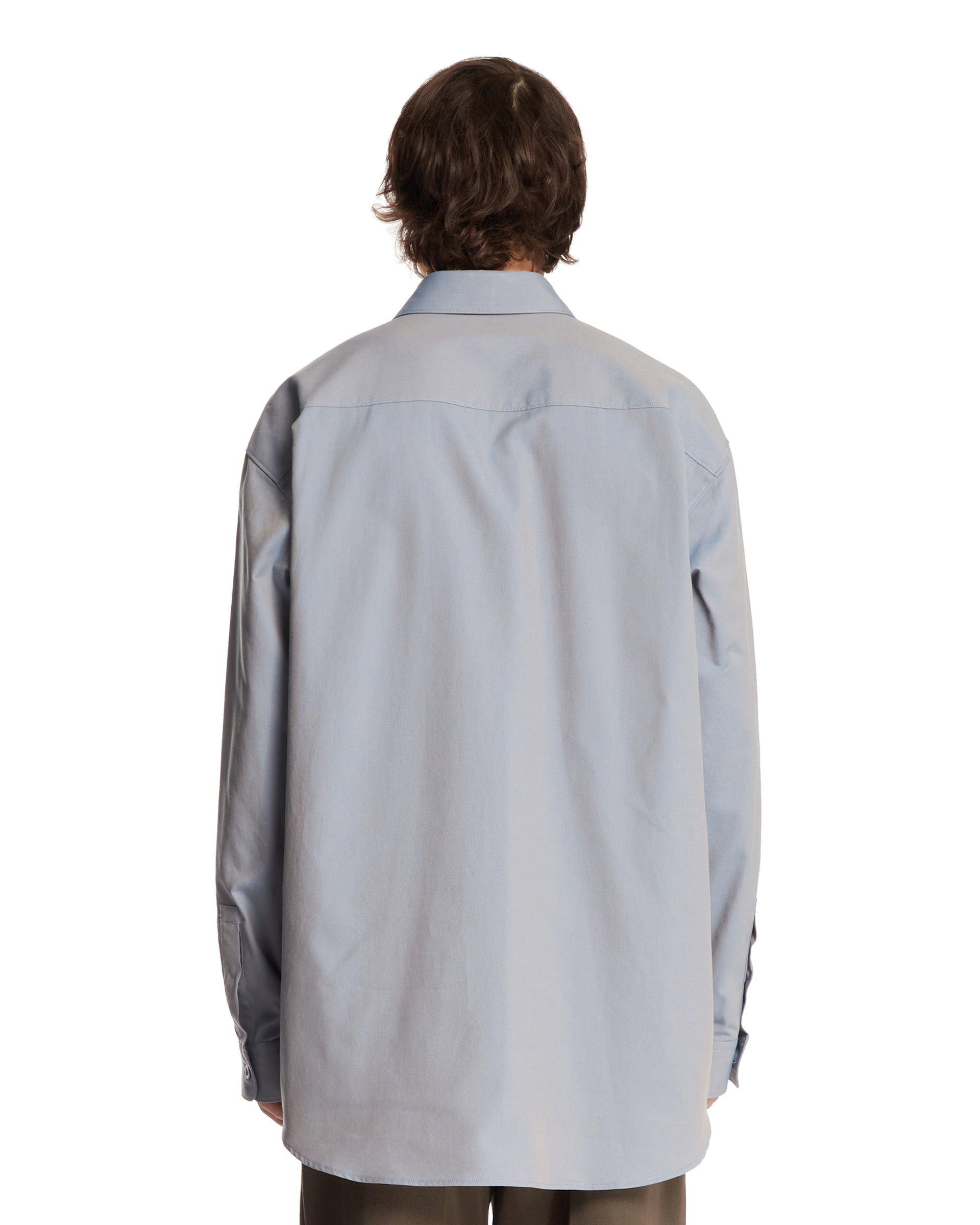 Light Blue Cotton Shirt - STONE ISLAND