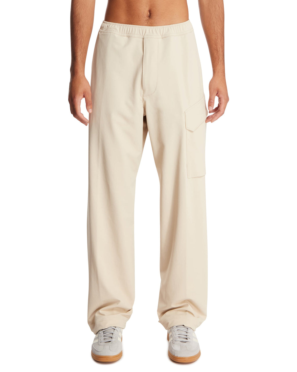 Beige Stellina Multi-Pocket Trousers Stone island – Гарантія оригінальності – боковий вид