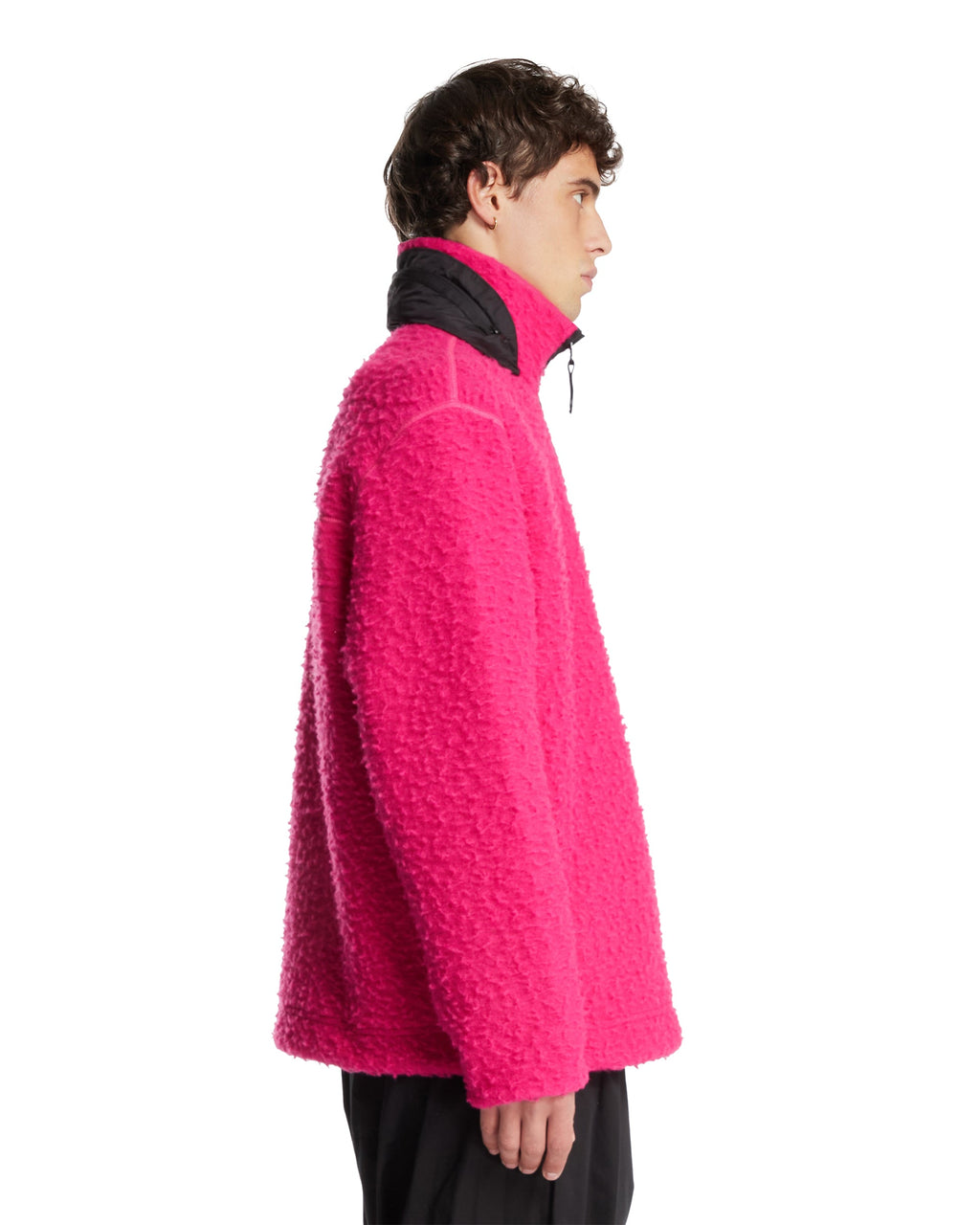Pink Oversized Zip Hoodie 6100025 Stone island – Гарантія оригінальності – збільшений вид