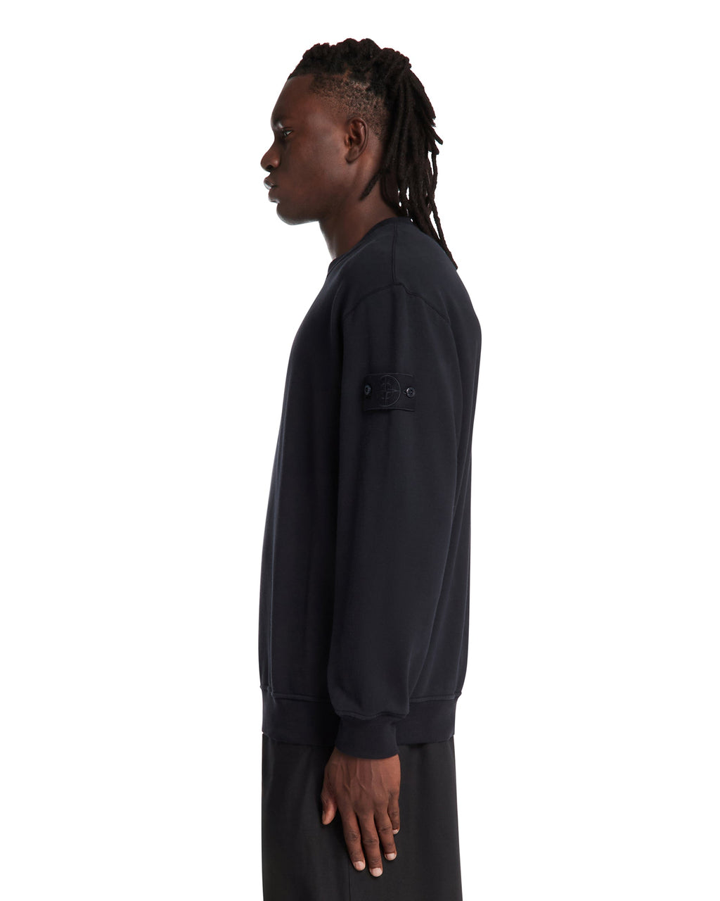 Blue Cotton Sweatshirt Stone island – Гарантія оригінальності – збільшений вид