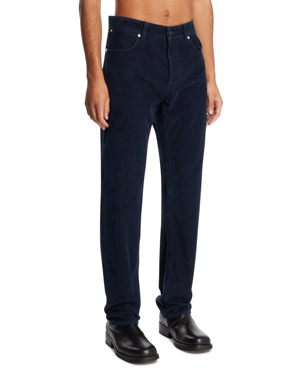 Оригінальна Blue Corduroy Cotton Jeans Stone island – вид ззаду