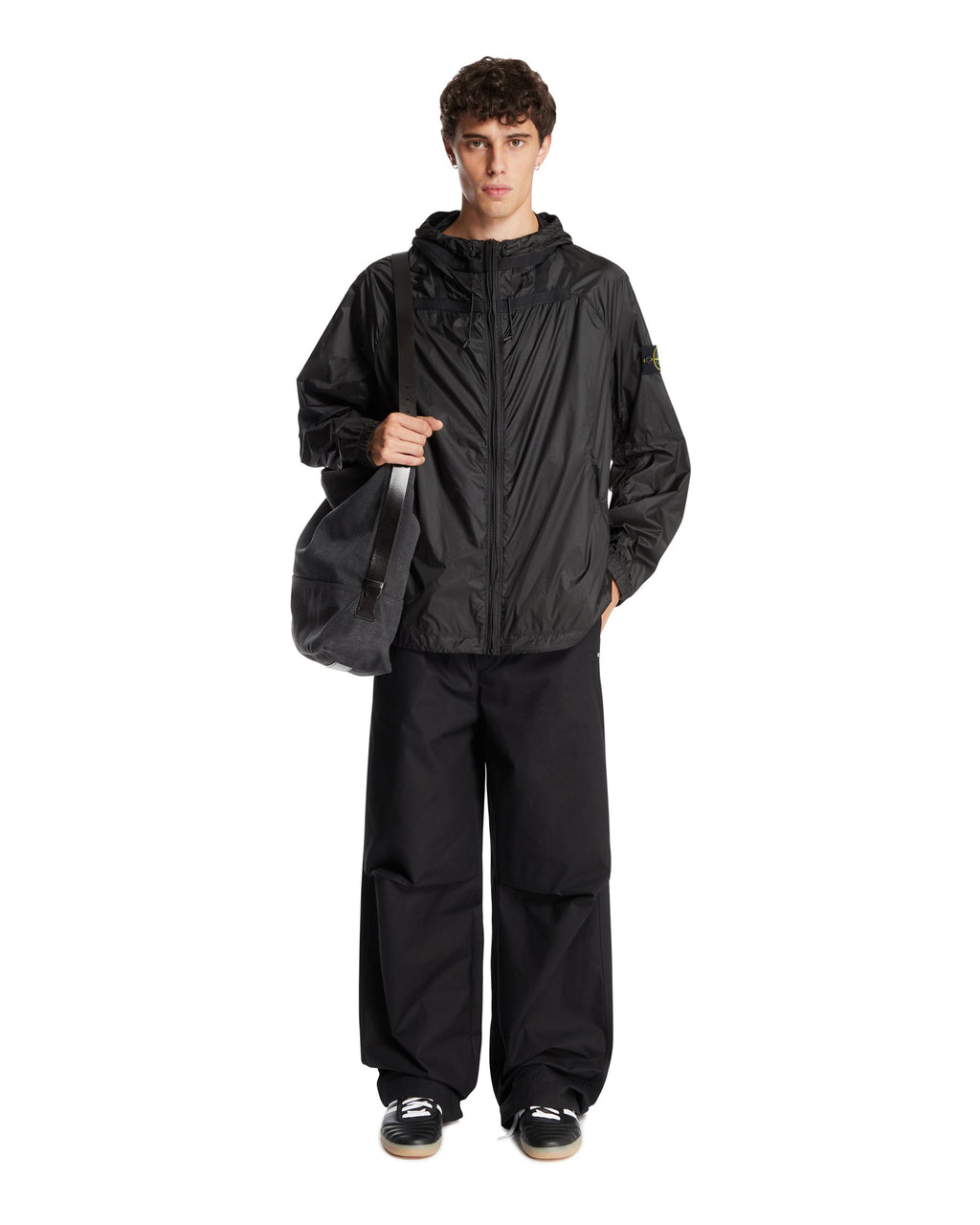 Gray Windbreaker Jacket Stone island оригінал – Купити в Україні – детальний вид