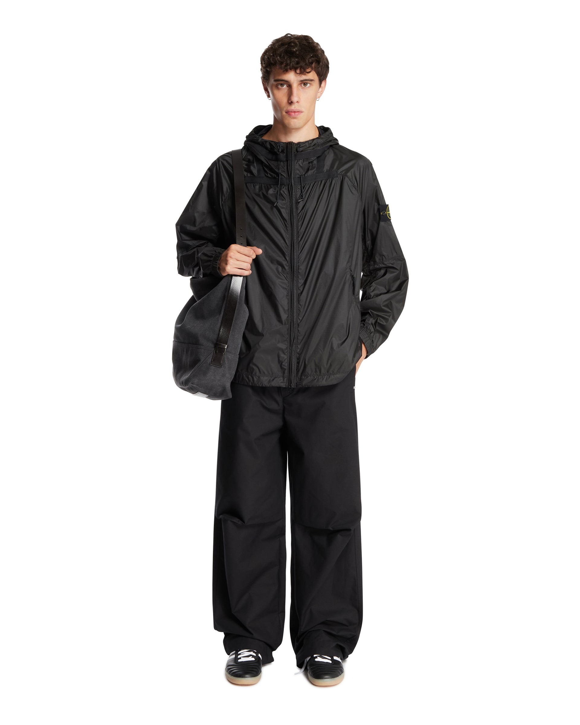 Gray Windbreaker Jacket Stone island оригінал – Купити в Україні – детальний вид