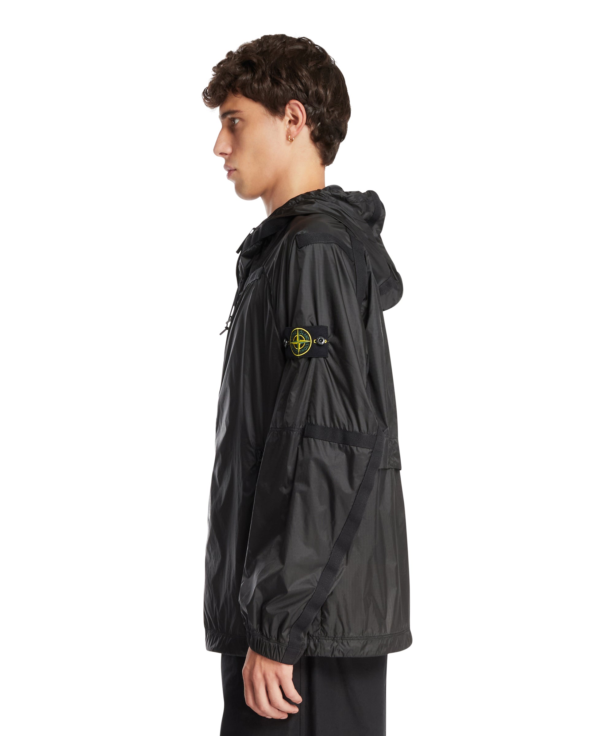 Gray Windbreaker Jacket Stone island оригінал – Купити в Україні – збільшений вид